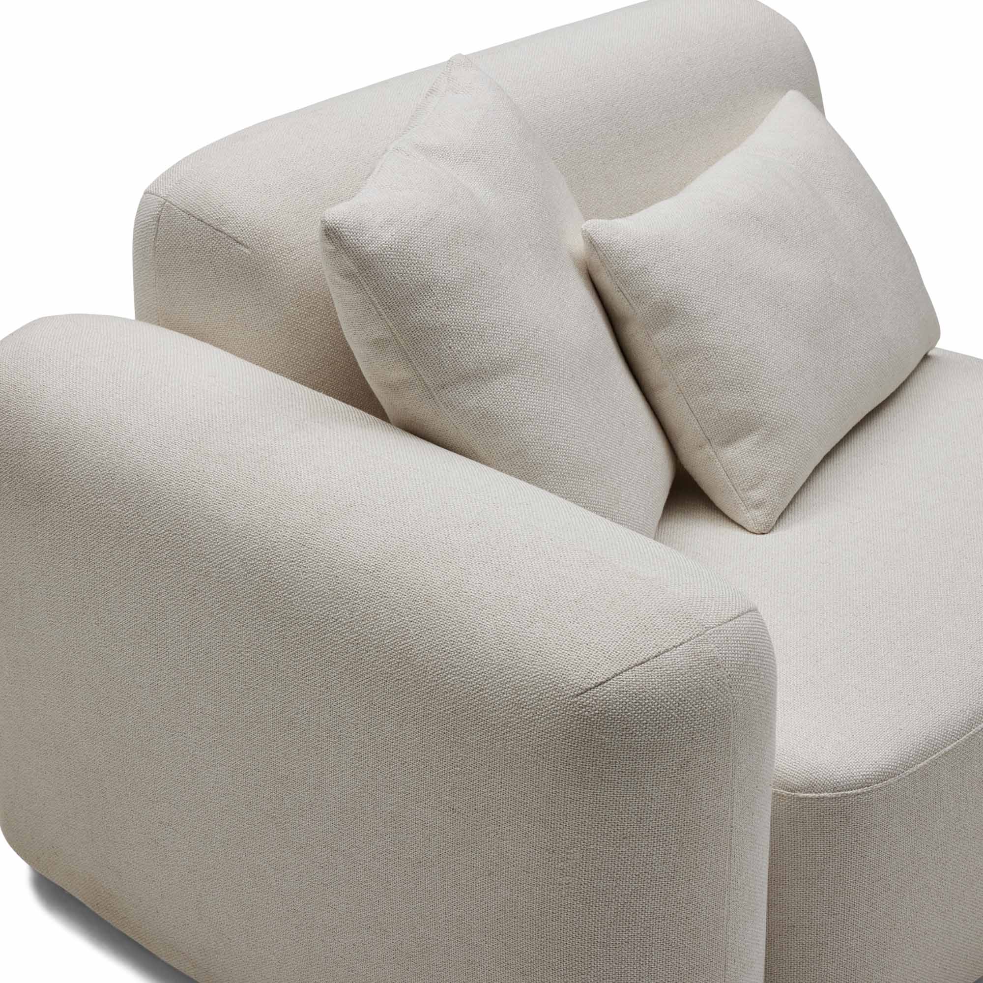 Pascal Modular Sofa Ivory 3 Seat