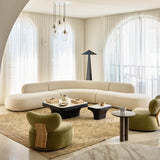 Soho Sectional Sofa Fresco White