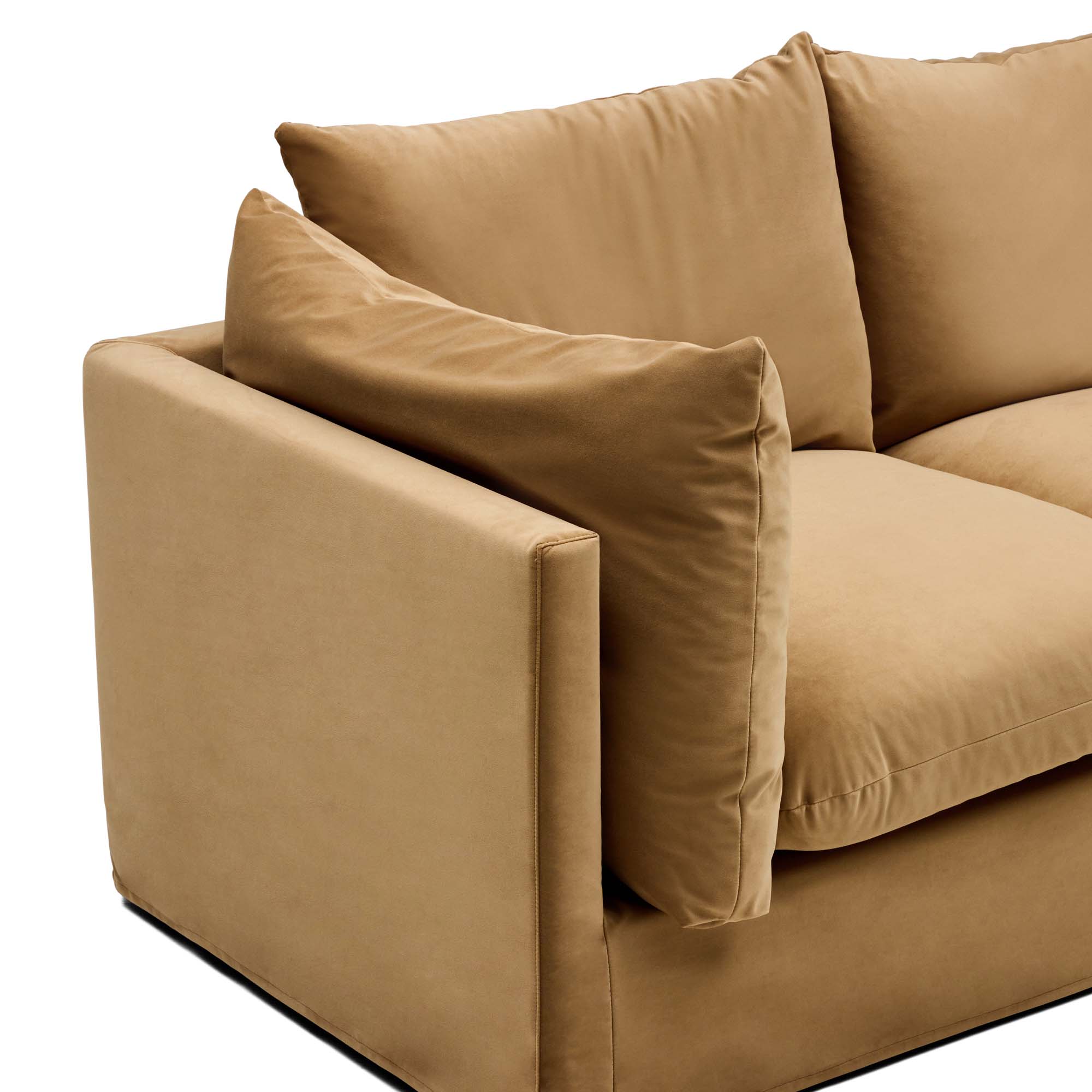 Ella Sofa Sand 2 Seat