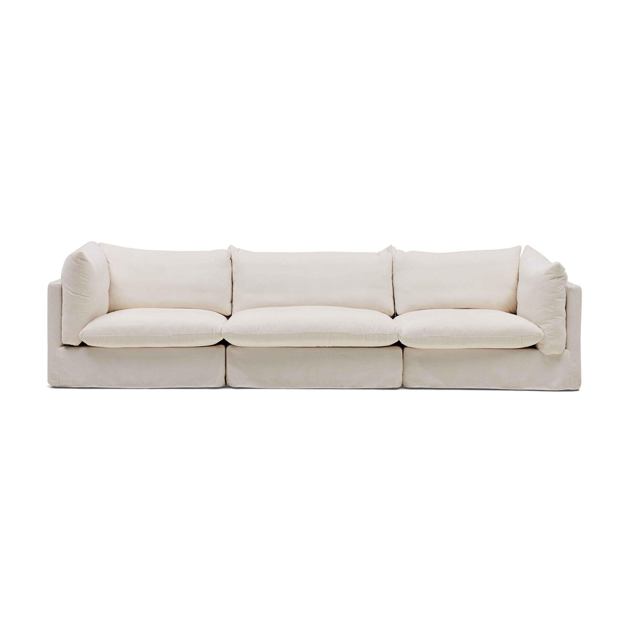 Mia Modular Sofa Ivory 3 Seat