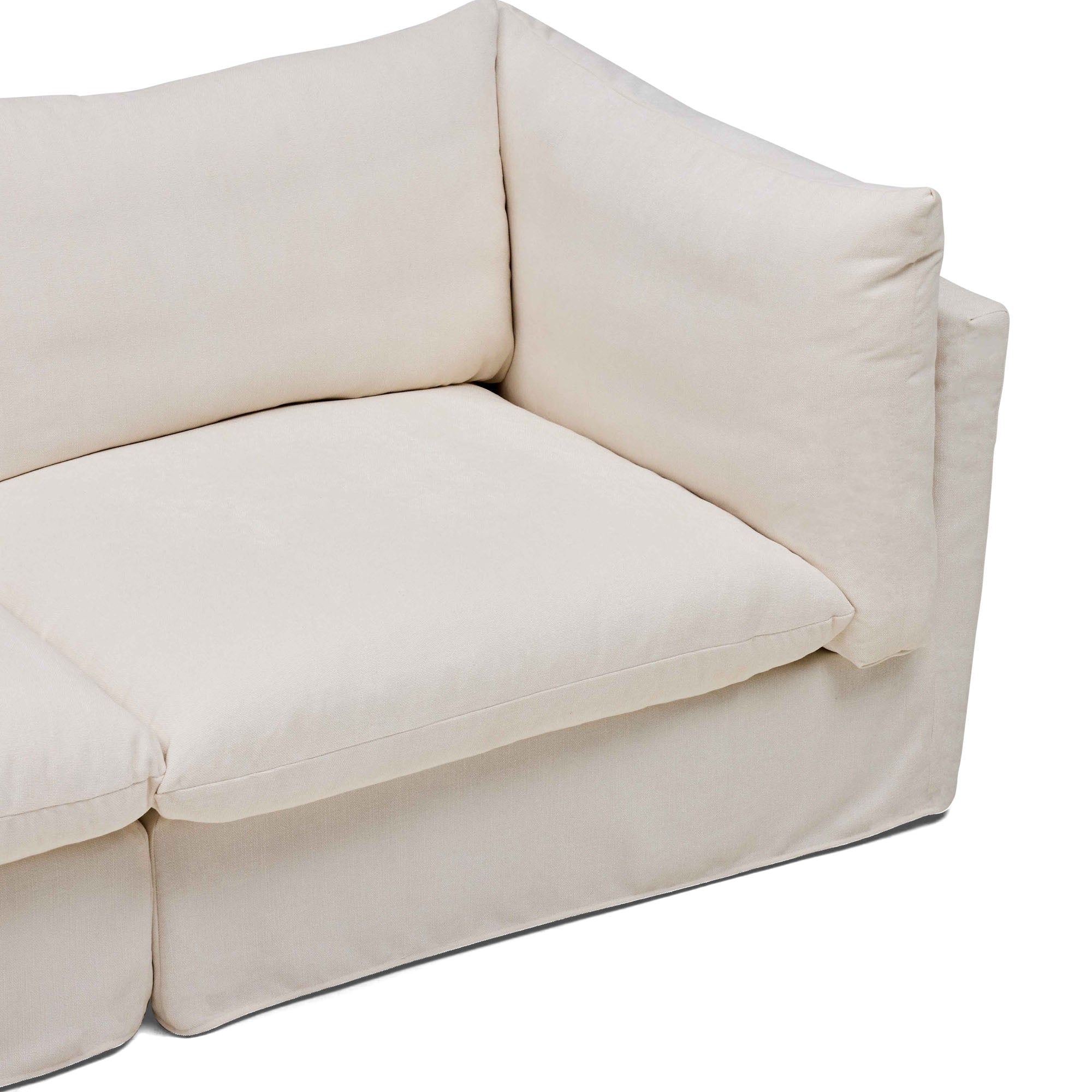 Mia Modular Sofa Ivory 3 Seat