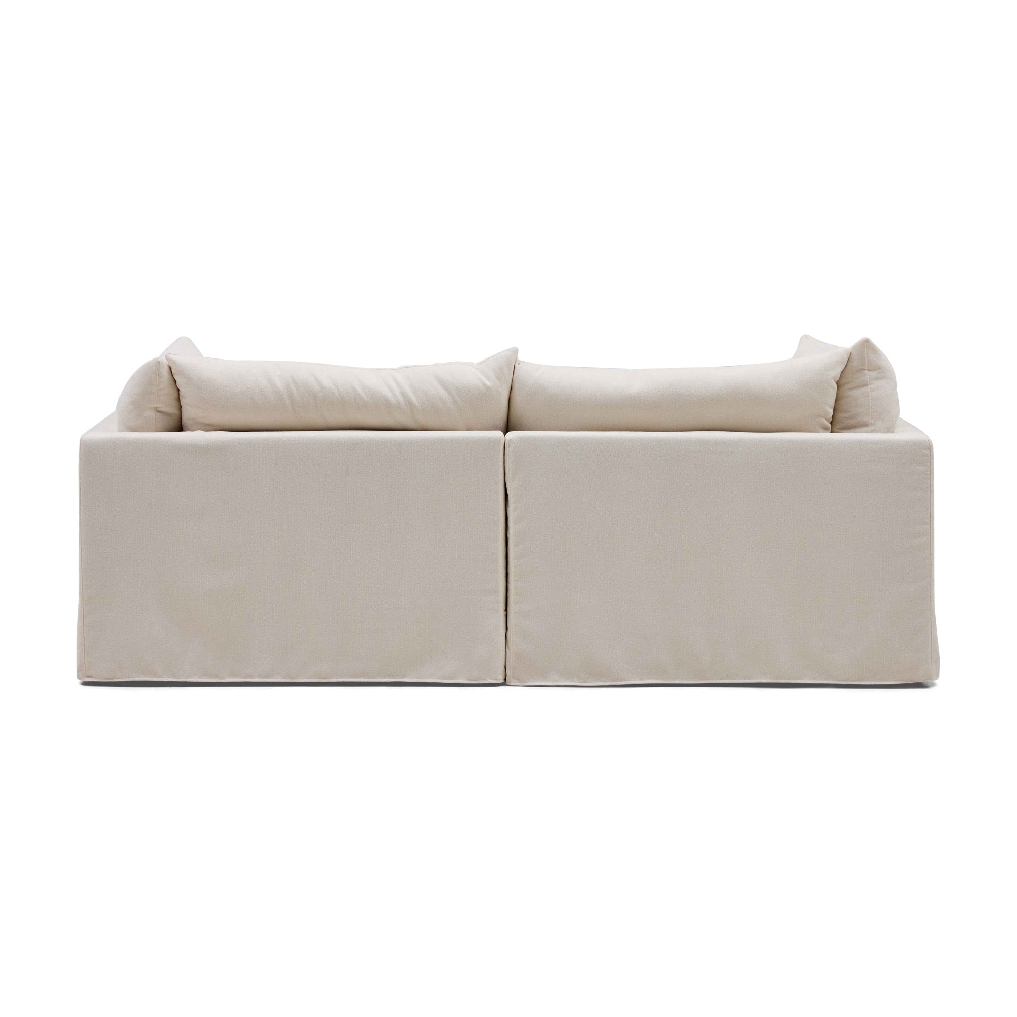 Mia Modular Sofa Ivory 2 Seat Right Chaise