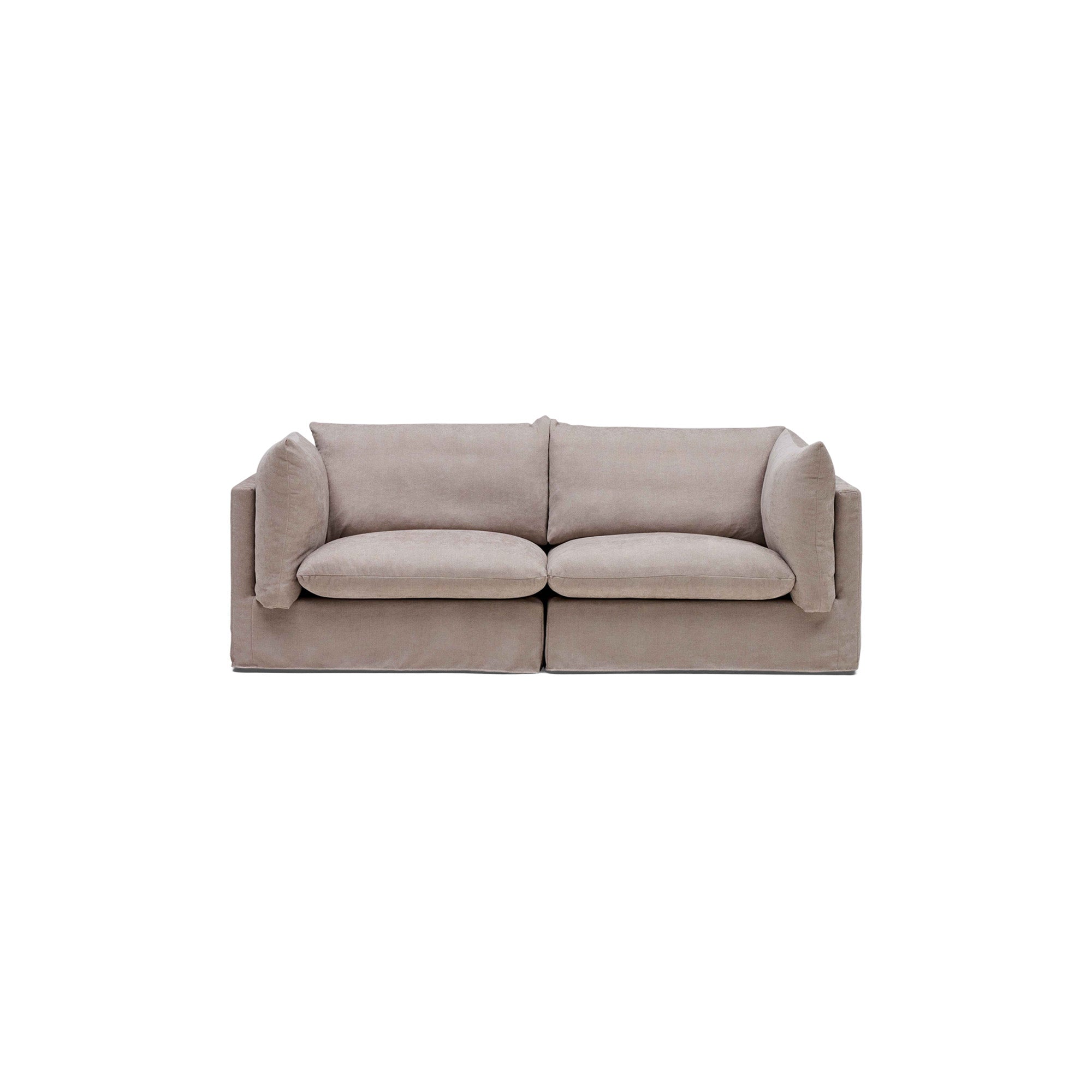 Mia Modular Sofa Oatmeal 2 Seat