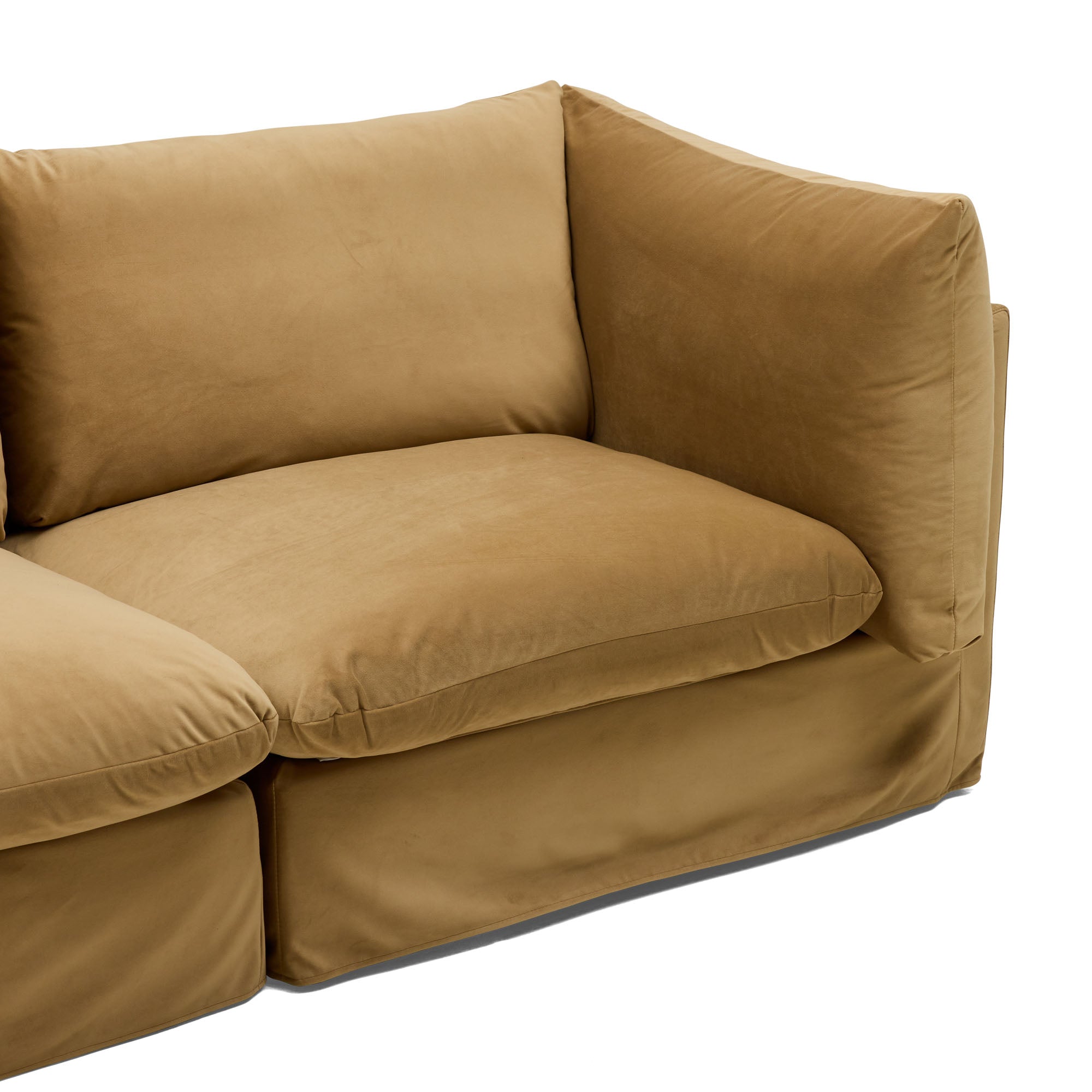 Mia Modular Sofa Sand 3 Seat Left