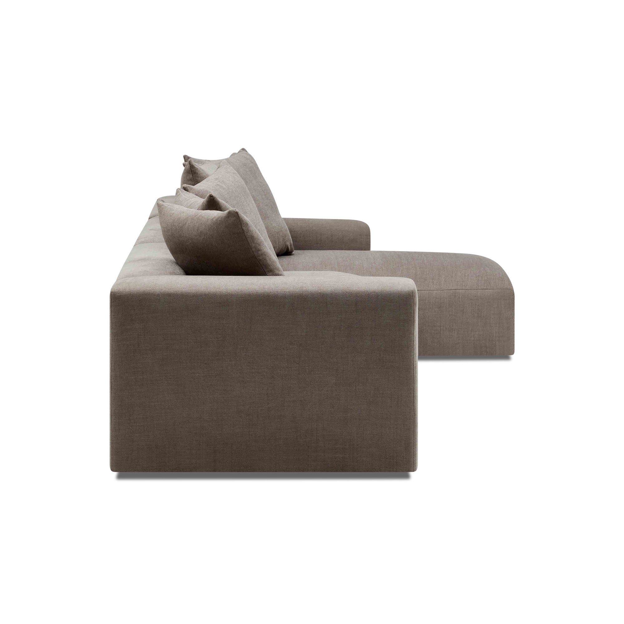 Madrid Modular Sofa Slate 3 Seat Right