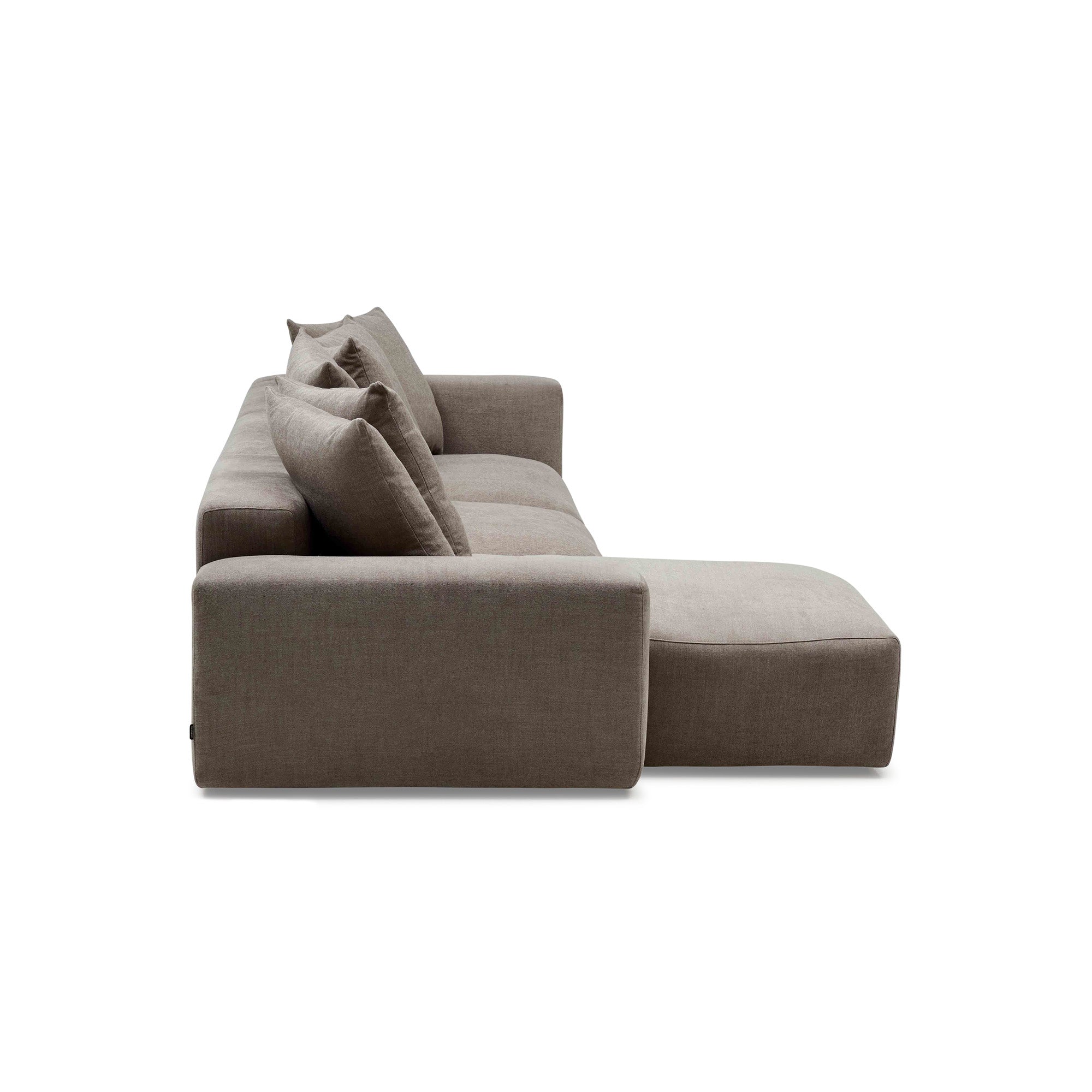 Madrid Modular Sofa Slate 3 Seat Left