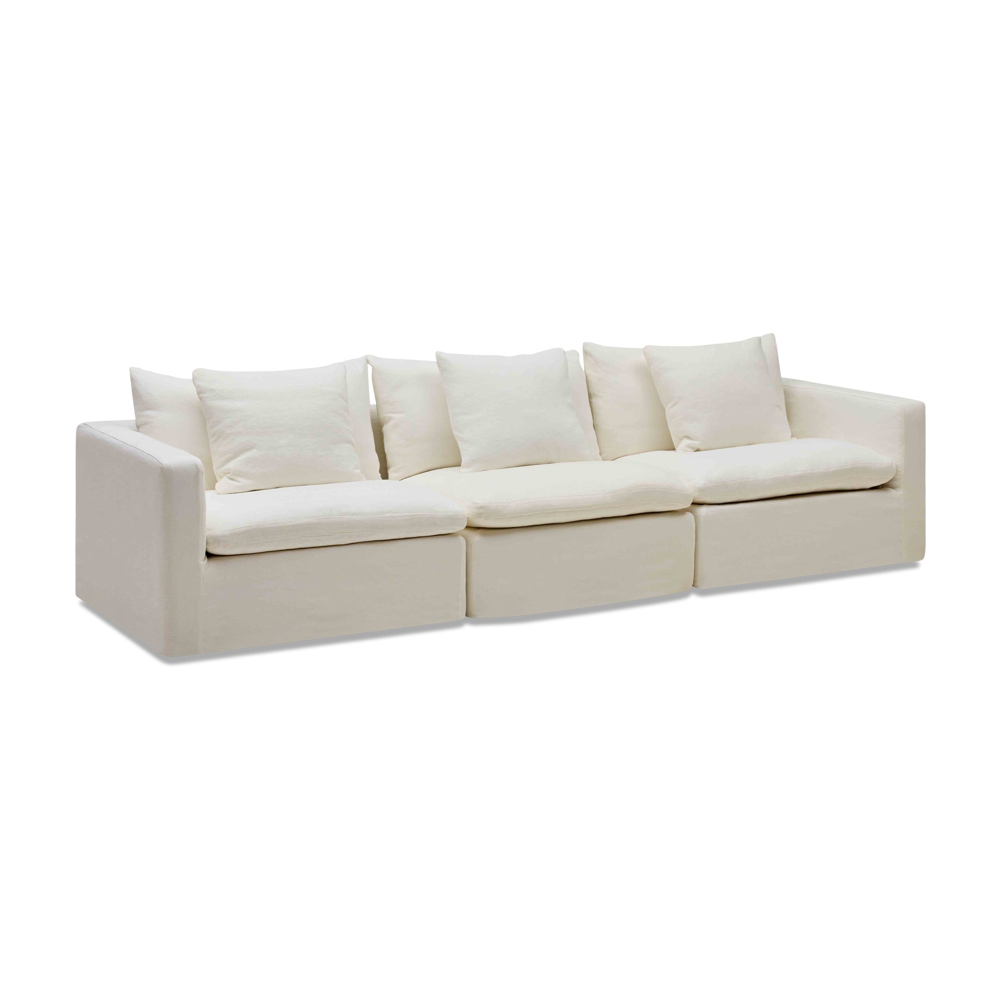 Cape Modular Sofa Snow 3 Seat