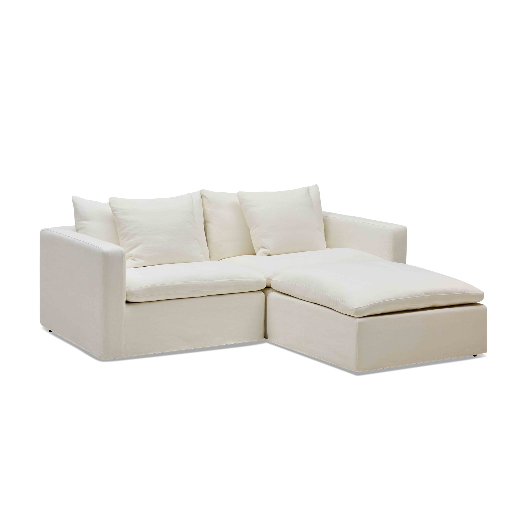 Cape Modular Sofa Snow 2 Seat Right