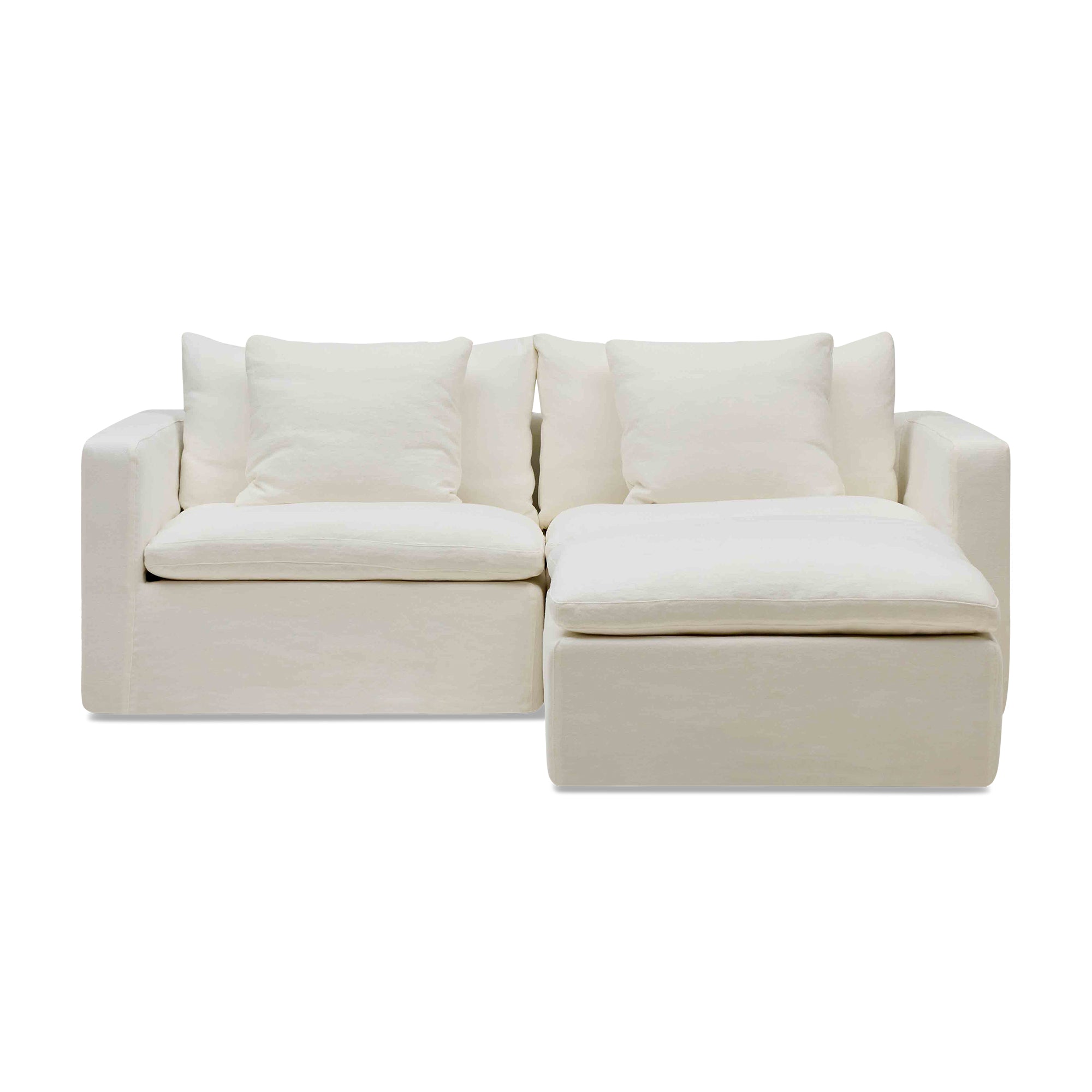 Cape Modular Sofa Snow 2 Seat Right