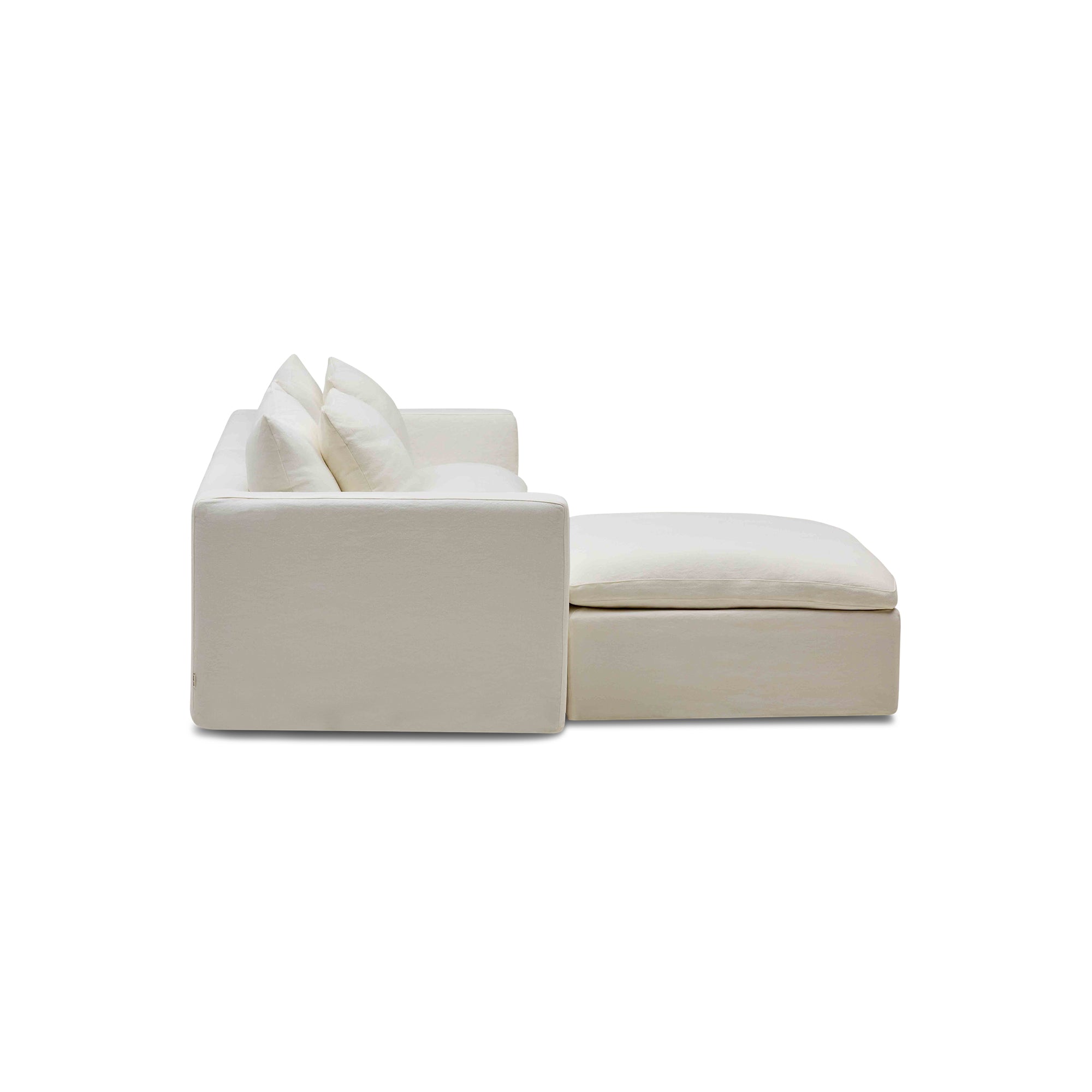 Cape Modular Sofa Snow 2 Seat Left