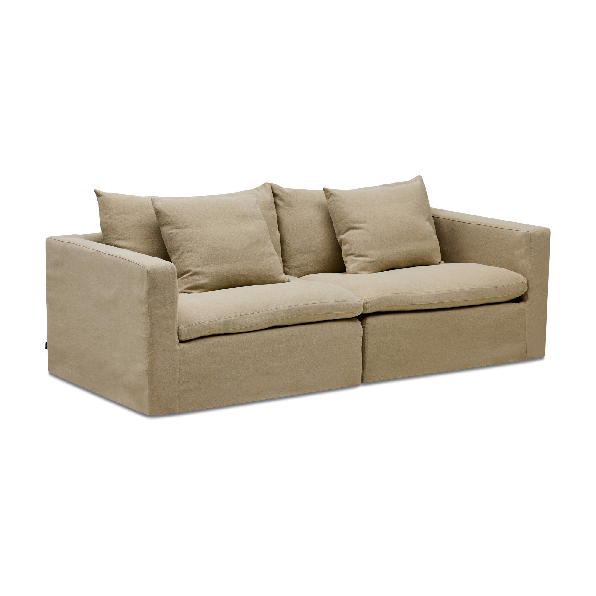 Cape Modular Sofa Warm Stone 2 Seat