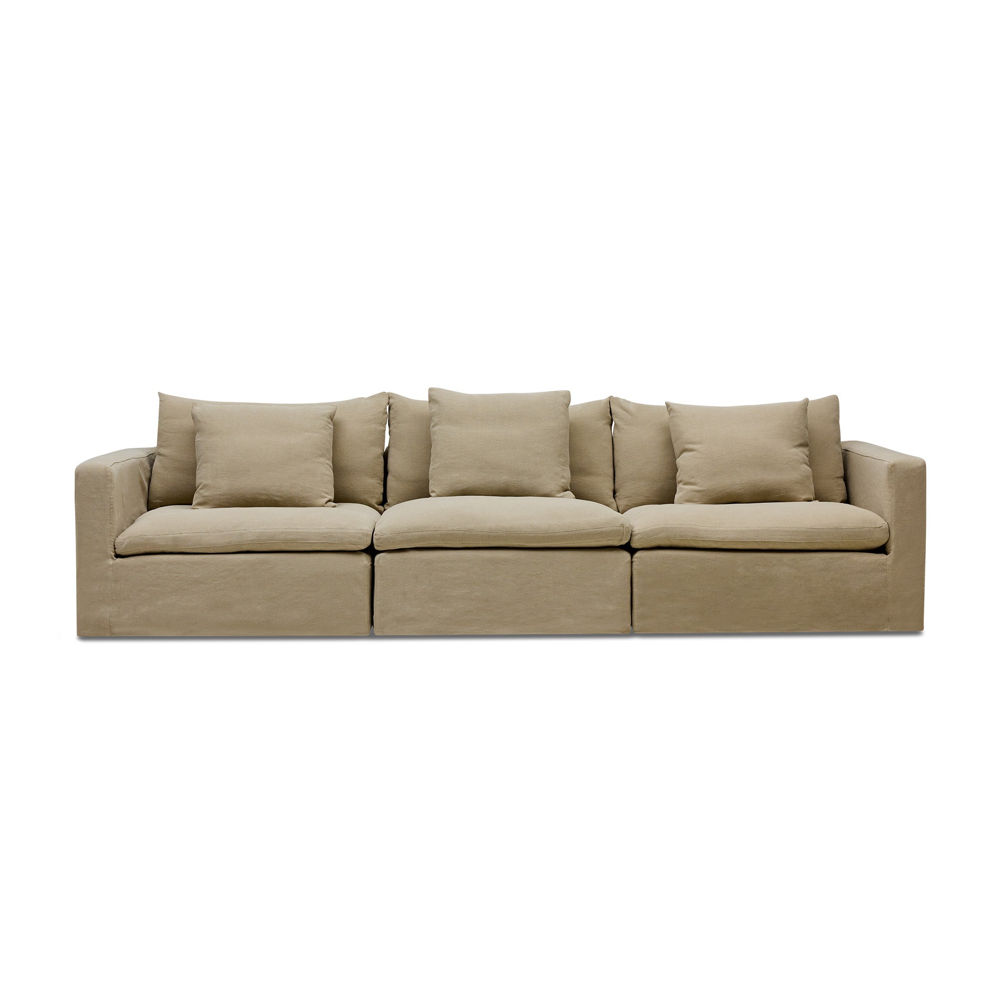 Cape Modular Sofa Warm Stone 3 Seat