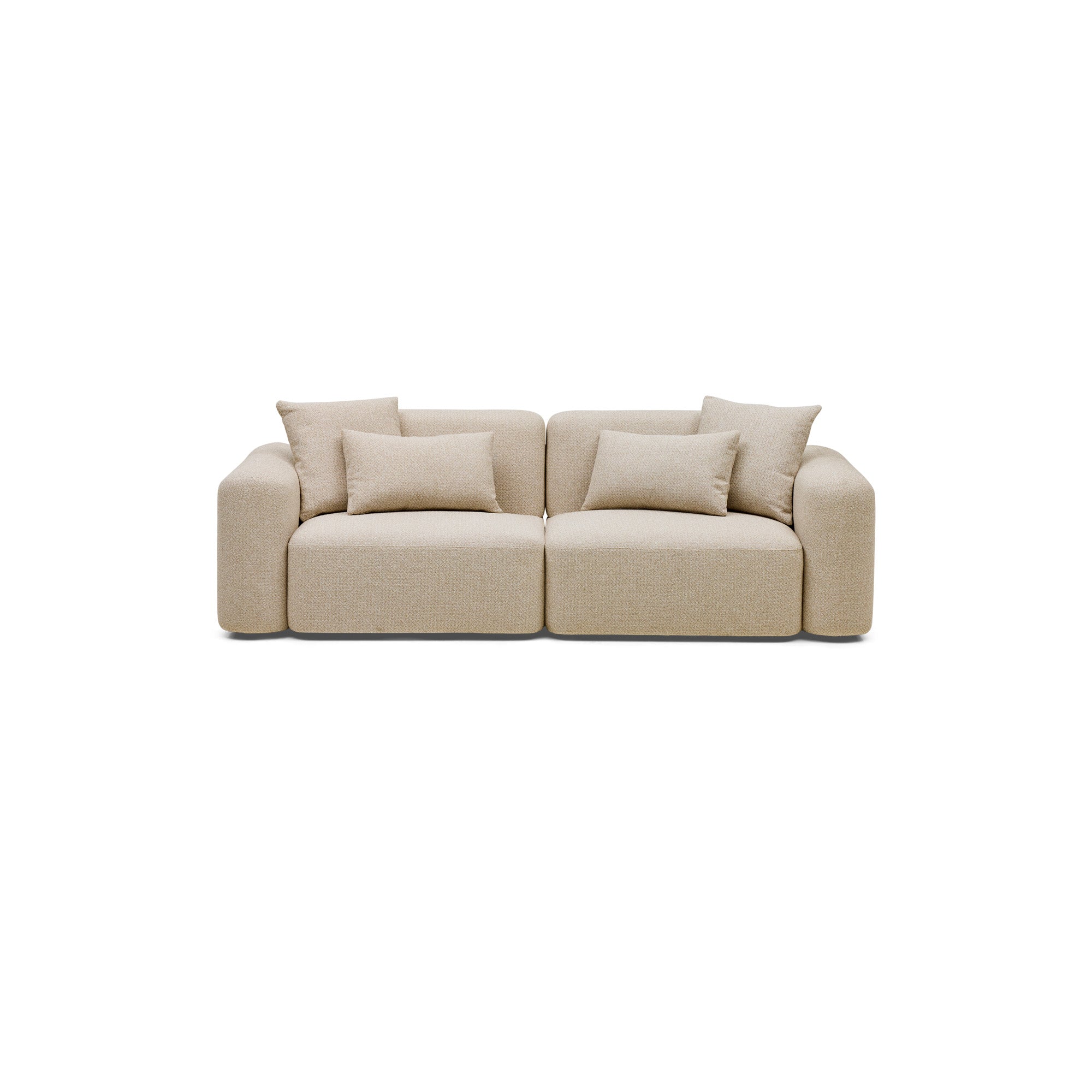 Pascal Modular Sofa Biscuit 2 Seat