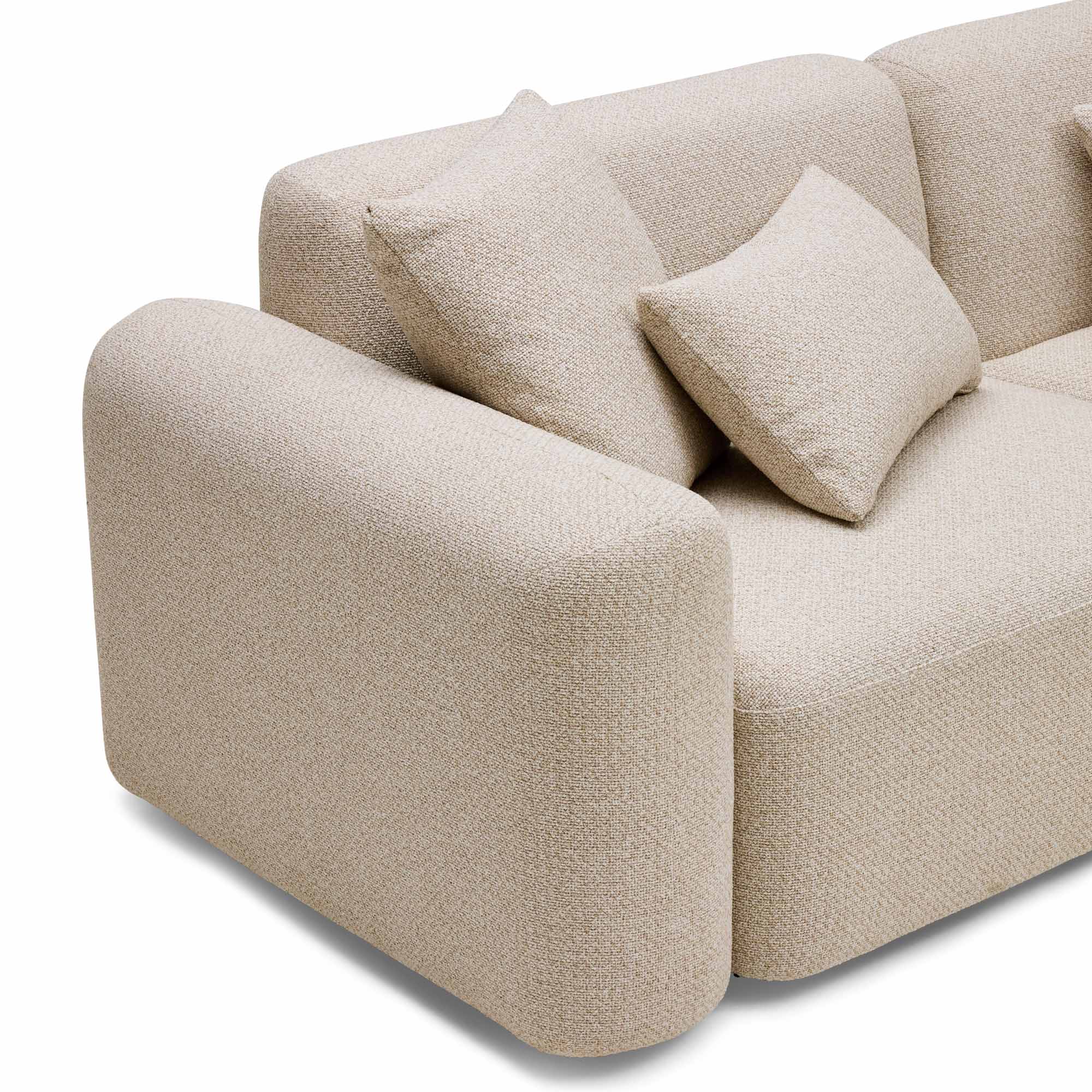 Pascal Modular Sofa Biscuit 3 Seat
