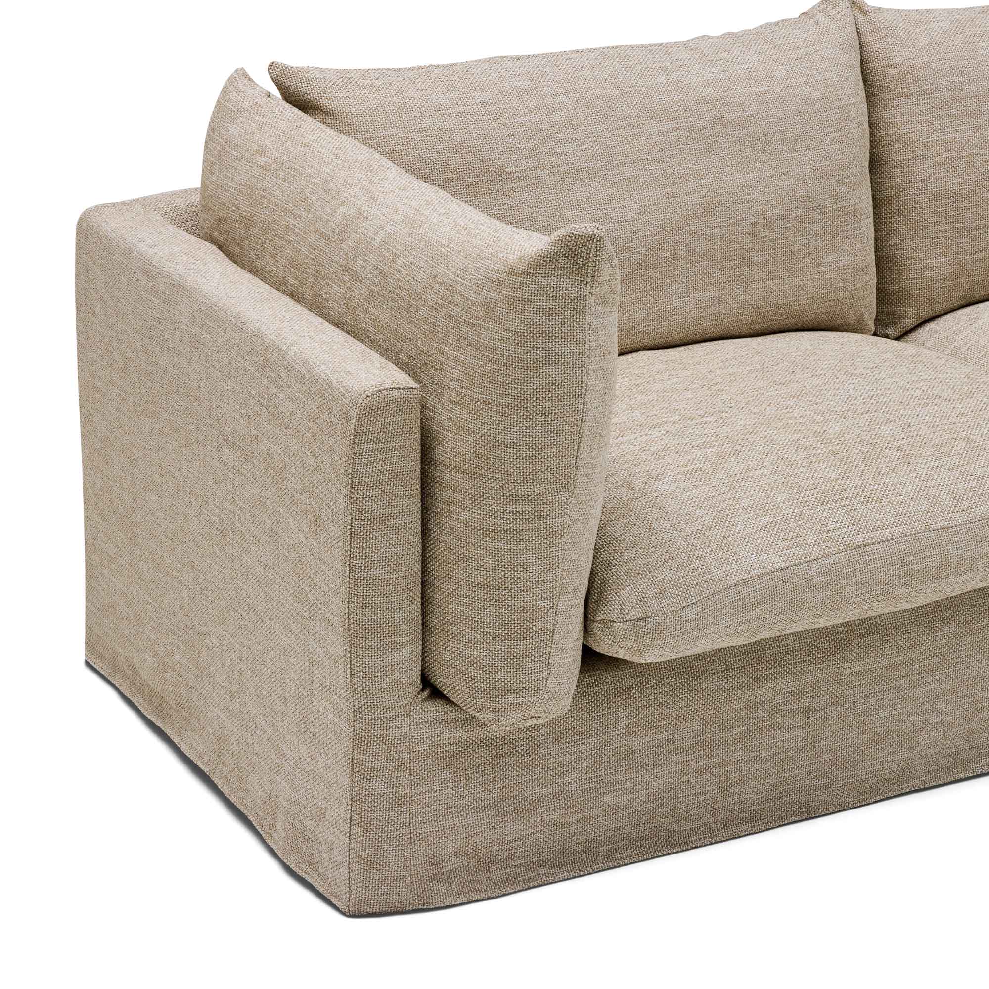 Mia Modular Sofa Husk  2 Seat