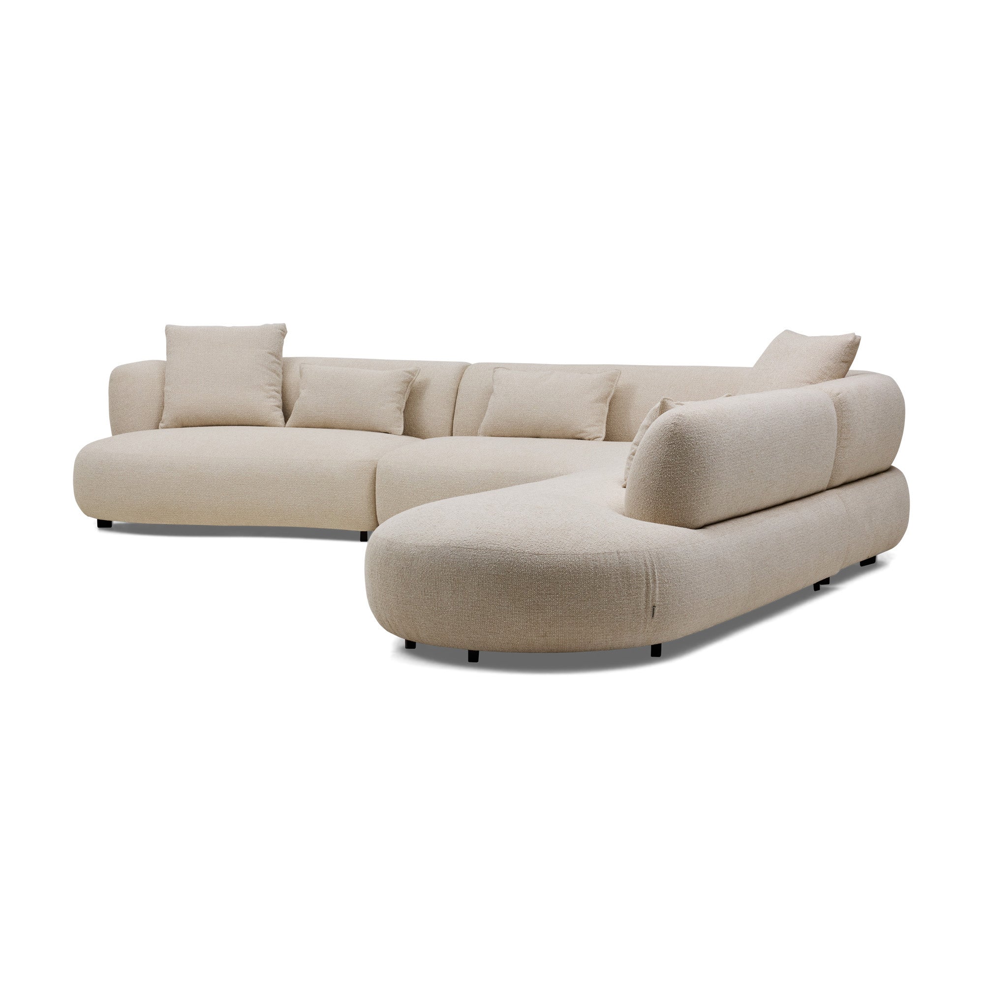 Beni Modular Sofa Right Chaise