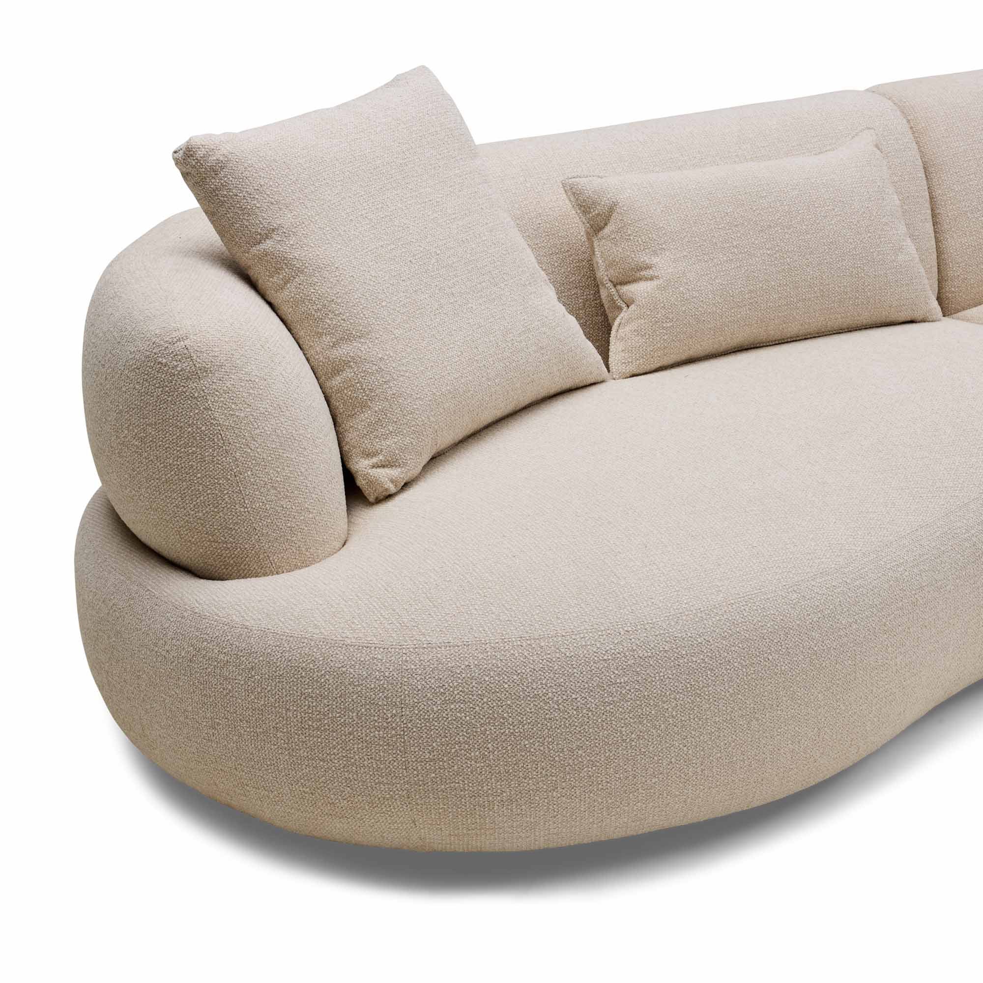 Beni Modular Sofa Right Chaise