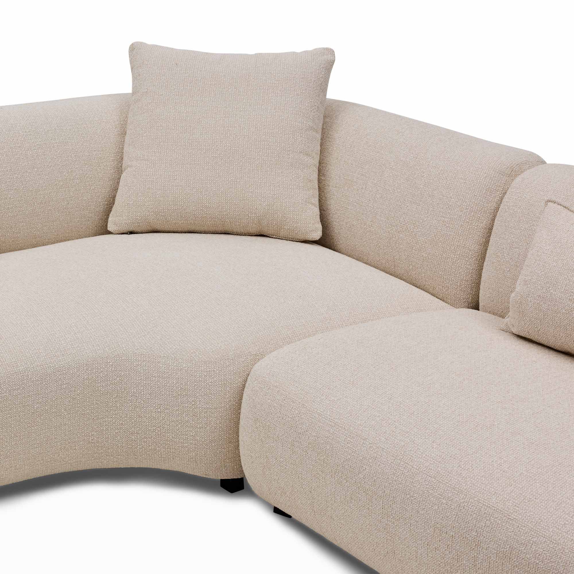 Beni Modular Sofa Right Chaise