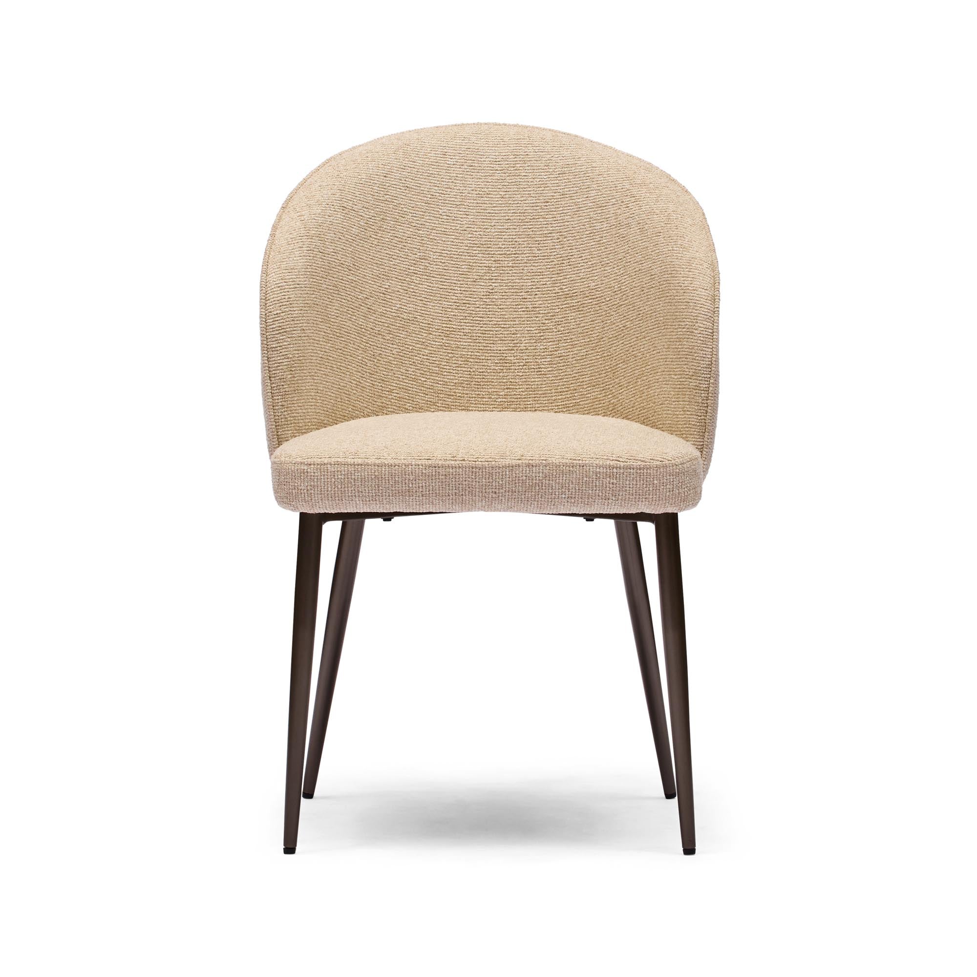 Gia Dining Chair Biscotti Bronze