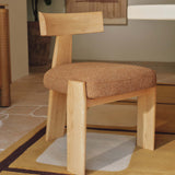 Esra Dining Chair Caramel Oak Natural