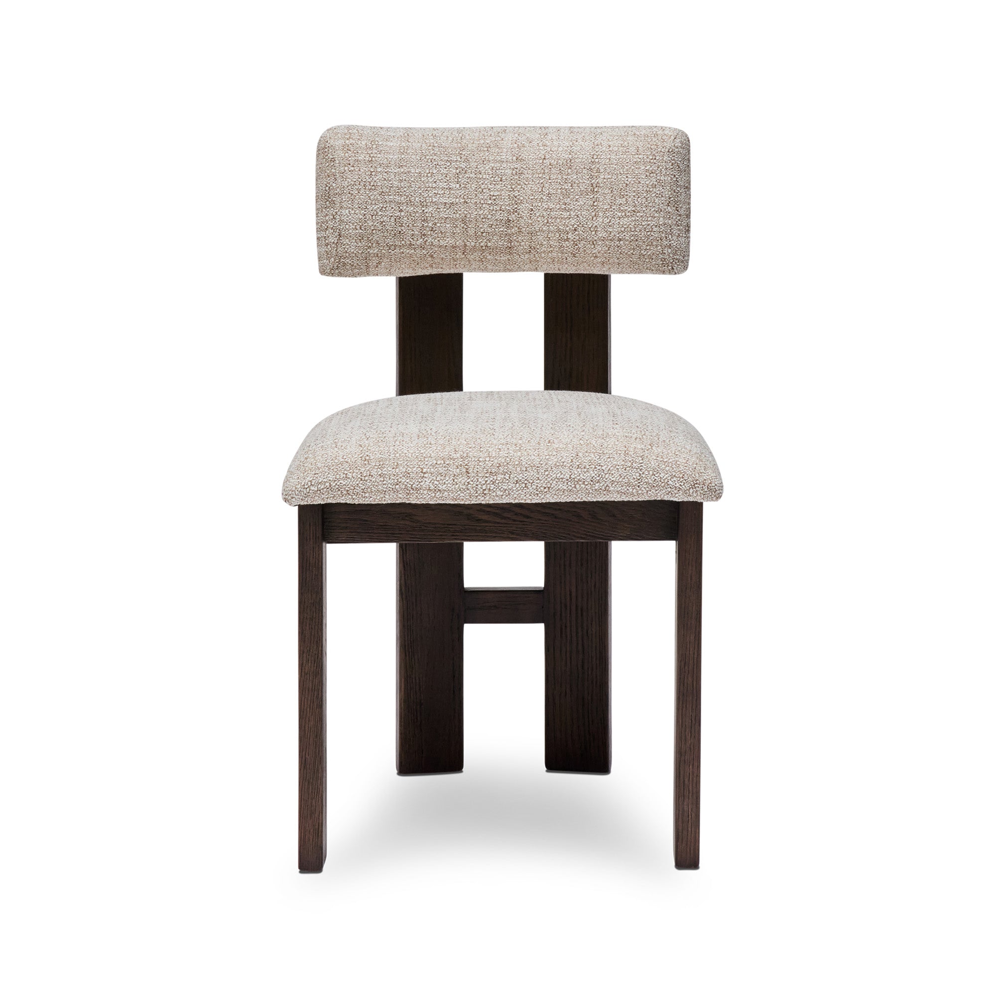 Tolv Dining Chair Honey Beige Walnut