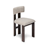Tolv Dining Chair Honey Beige Walnut