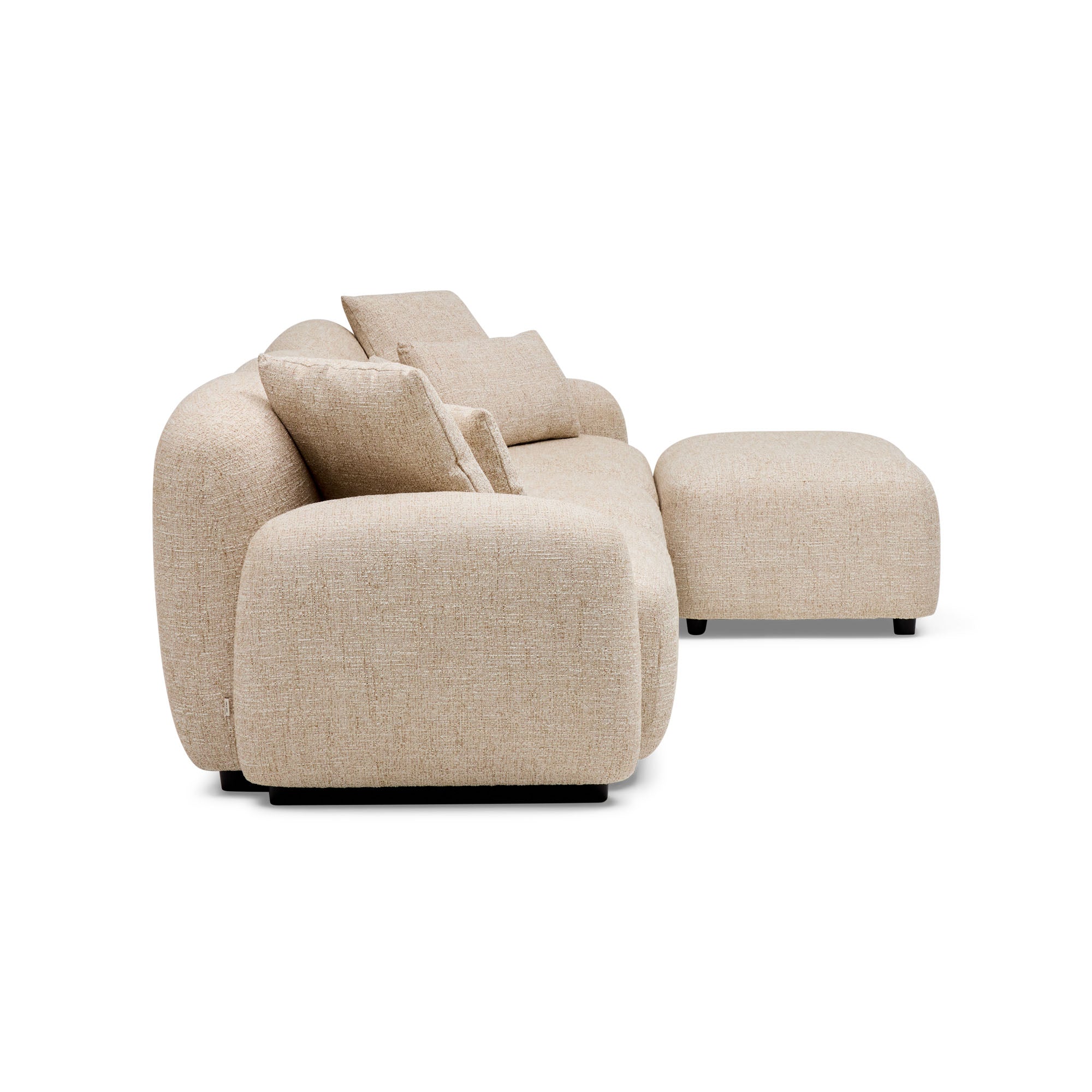 Kaia Modular Sofa 3 Seat with Ottoman