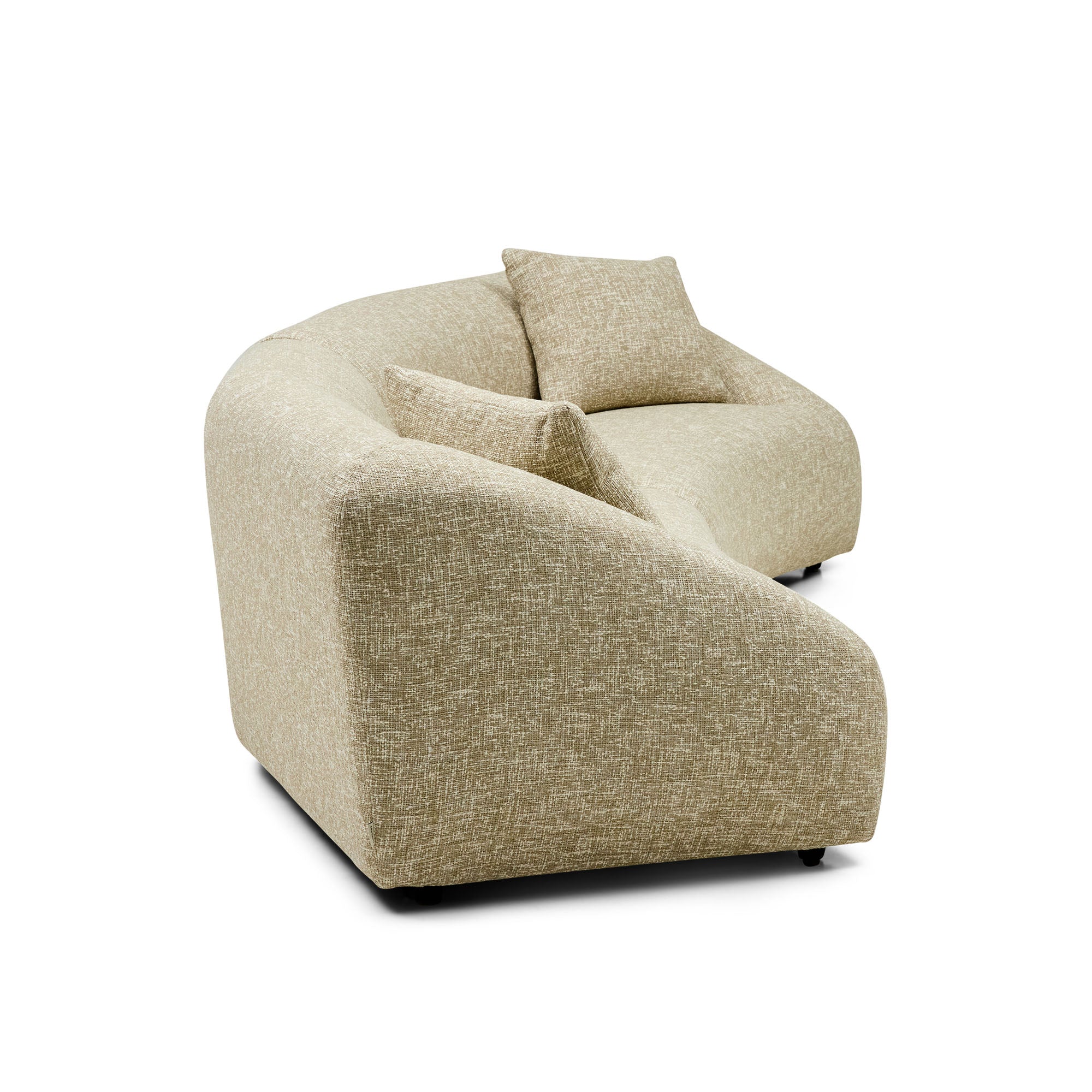 Amelie Modular Sofa Taupe Fleck