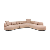 Beni Modular Sofa Right Chaise Claystone