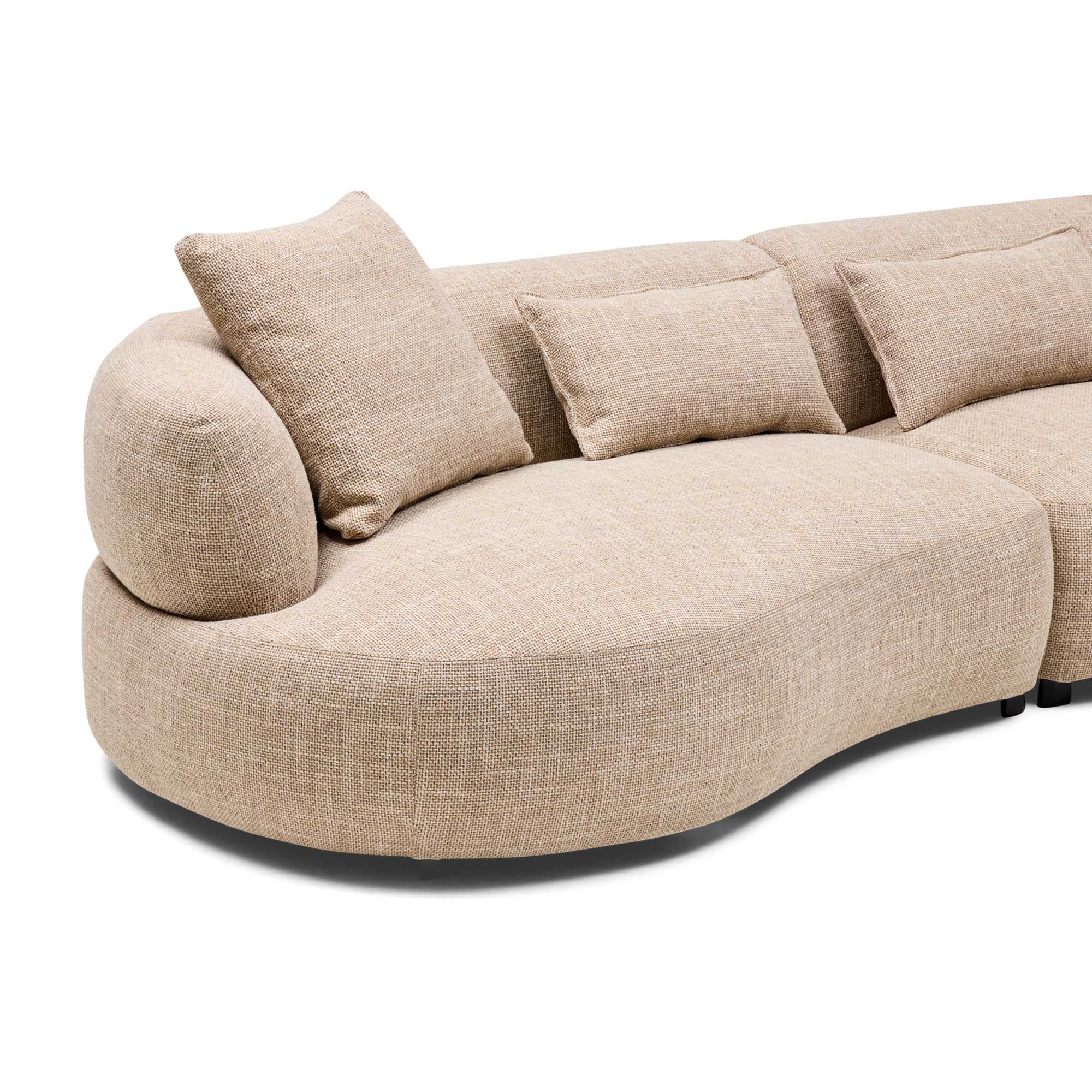 Harlow Modular Sofa Claystone