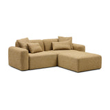 Paige Modular Sofa Dijon 2 Seat with Ottoman