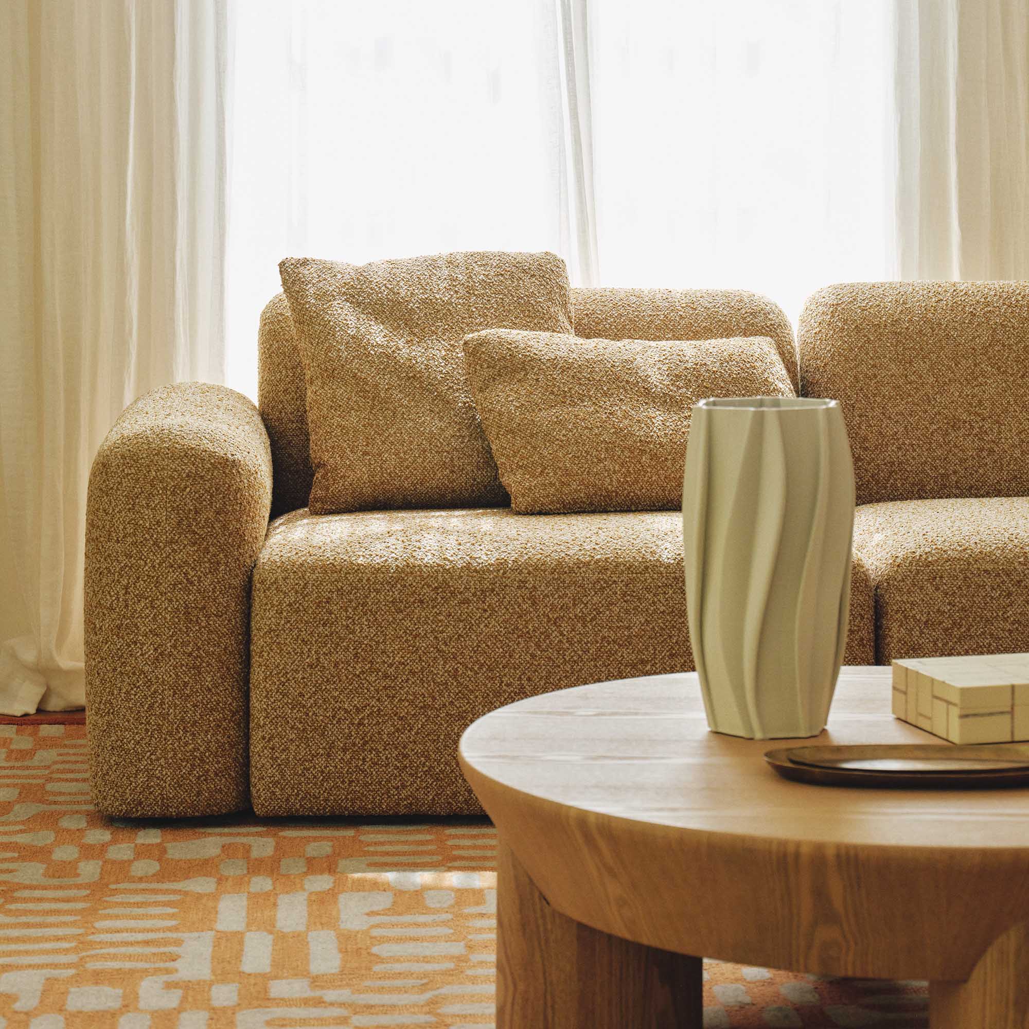 Paige Modular Sofa Dijon 3 Seat