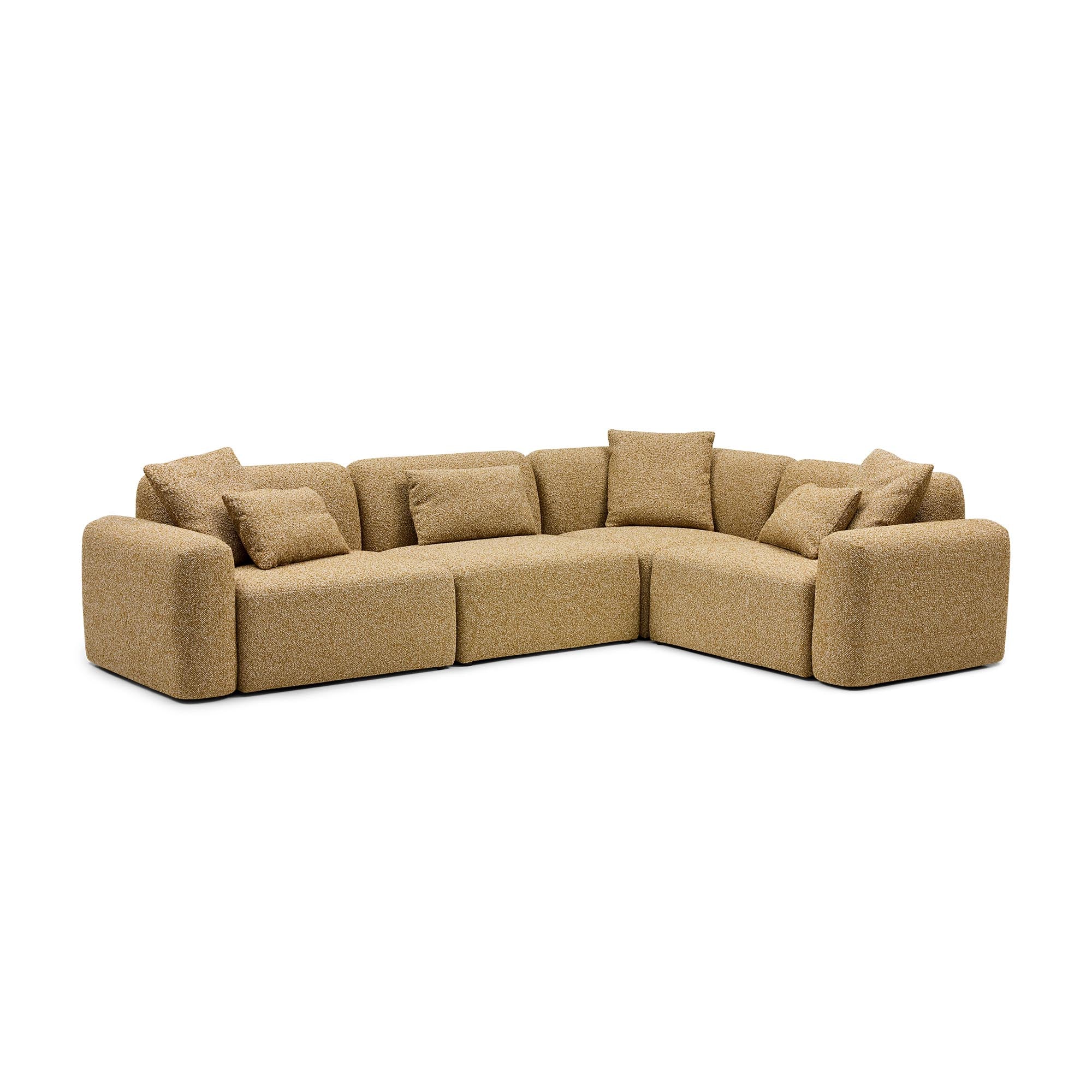 Paige Modular Sofa Dijon 4 Seat Corner