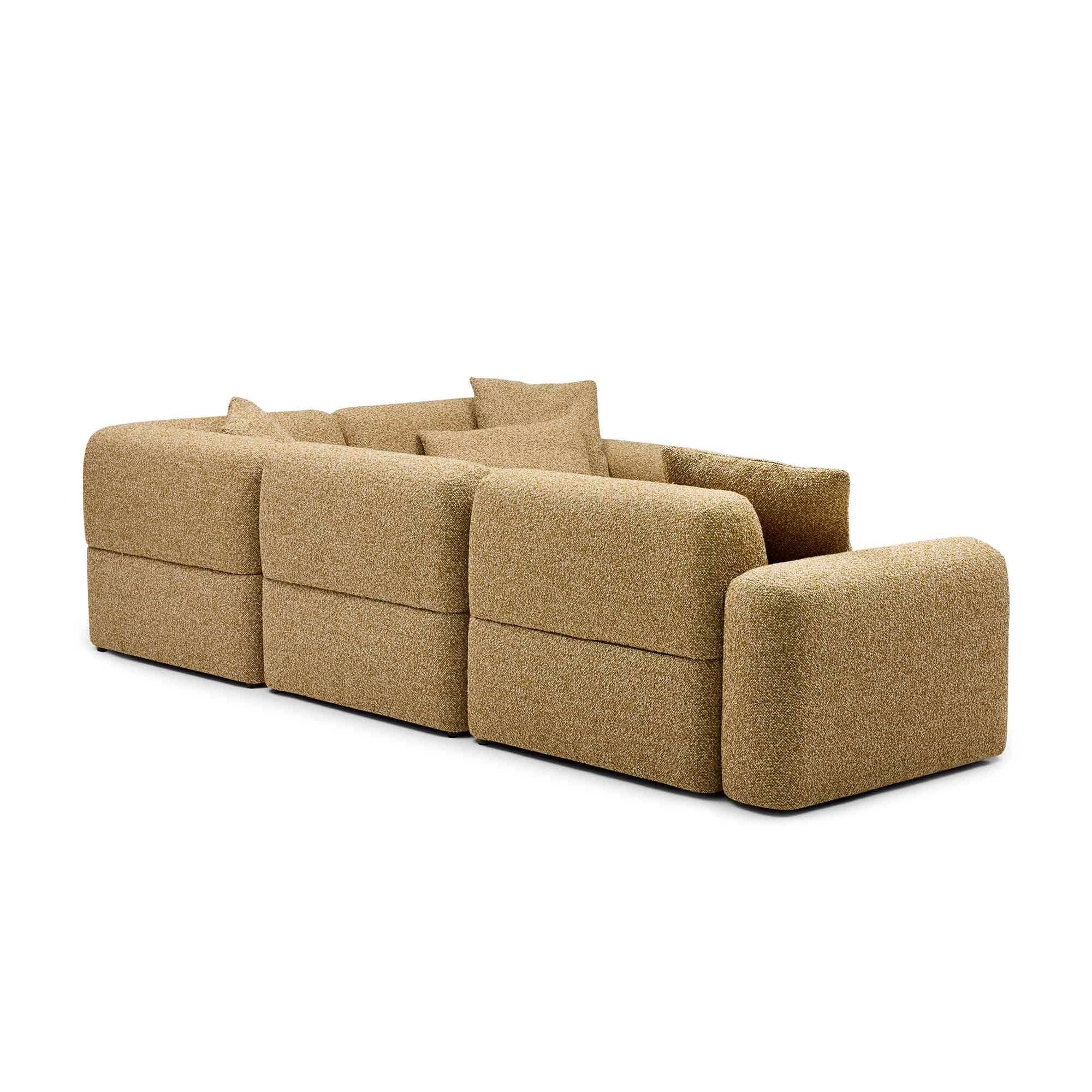 Paige Modular Sofa Dijon 4 Seat Corner