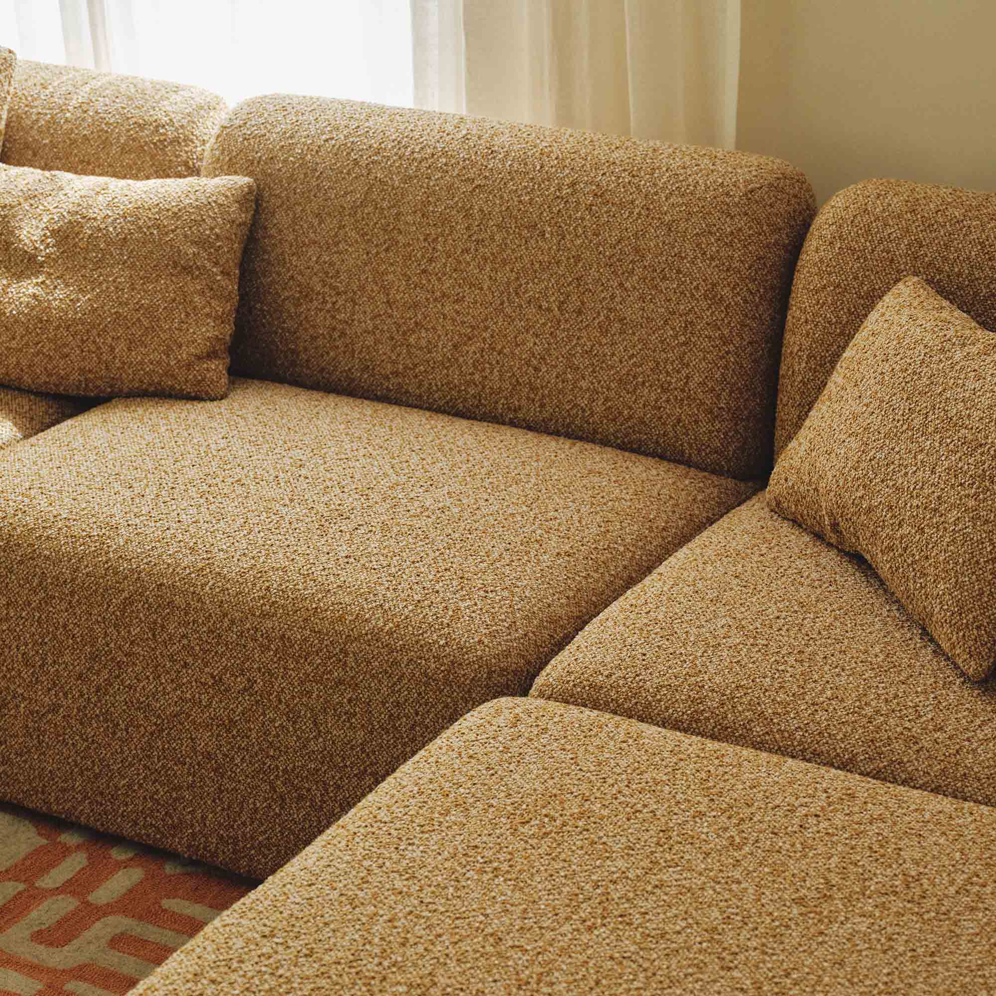 Paige Modular Sofa Dijon 4 Seat Corner