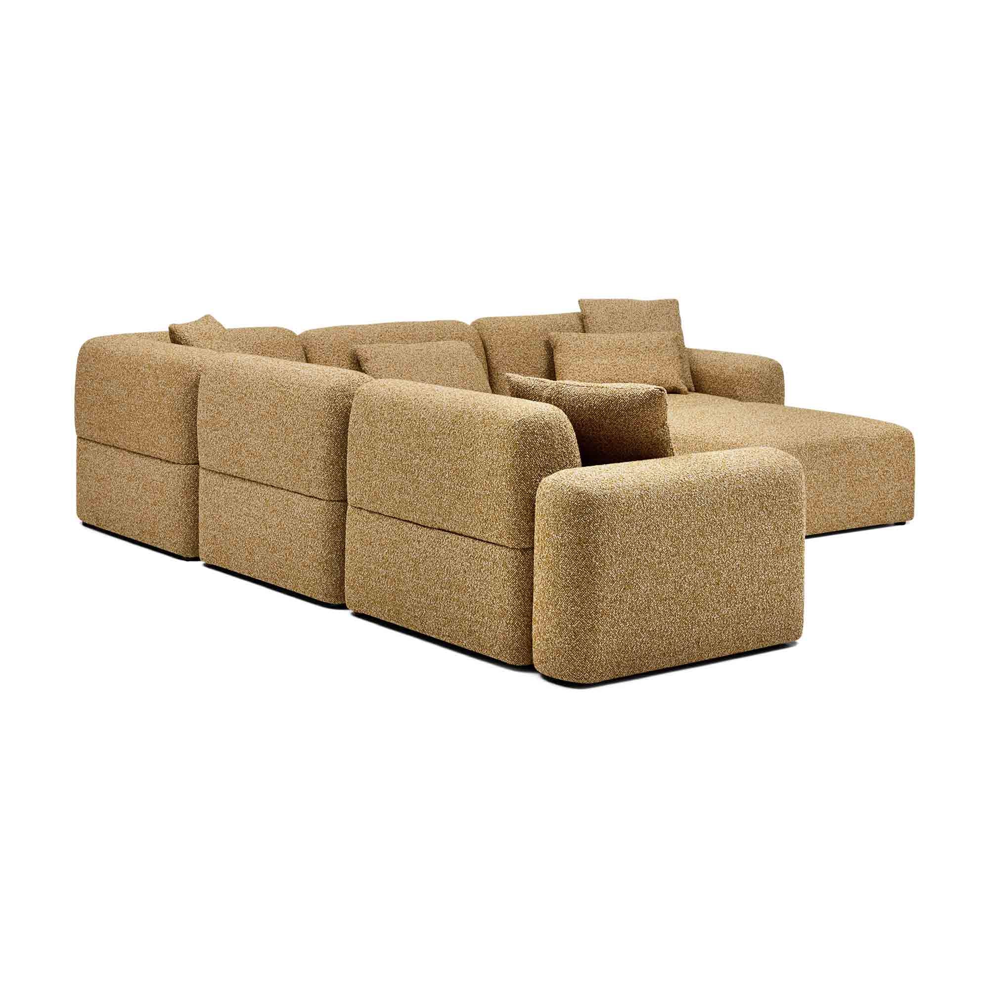 Paige Modular Sofa Dijon 5 Seat Corner