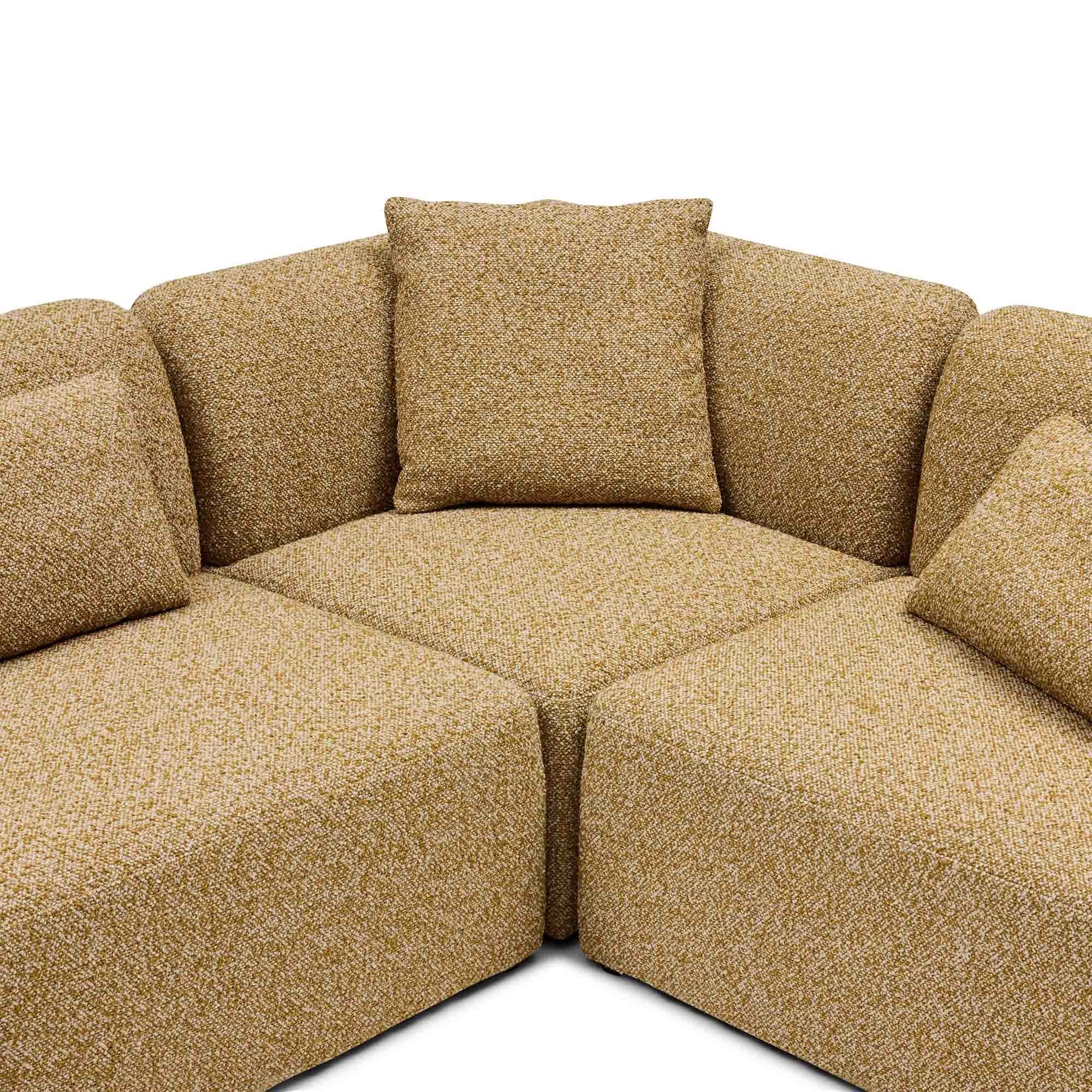 Paige Modular Sofa Dijon 5 Seat Corner