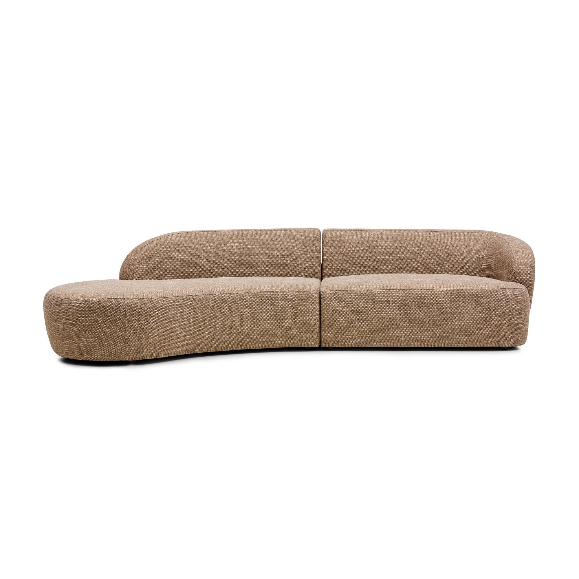 Lune Modular Sofa Left Woodsmoke