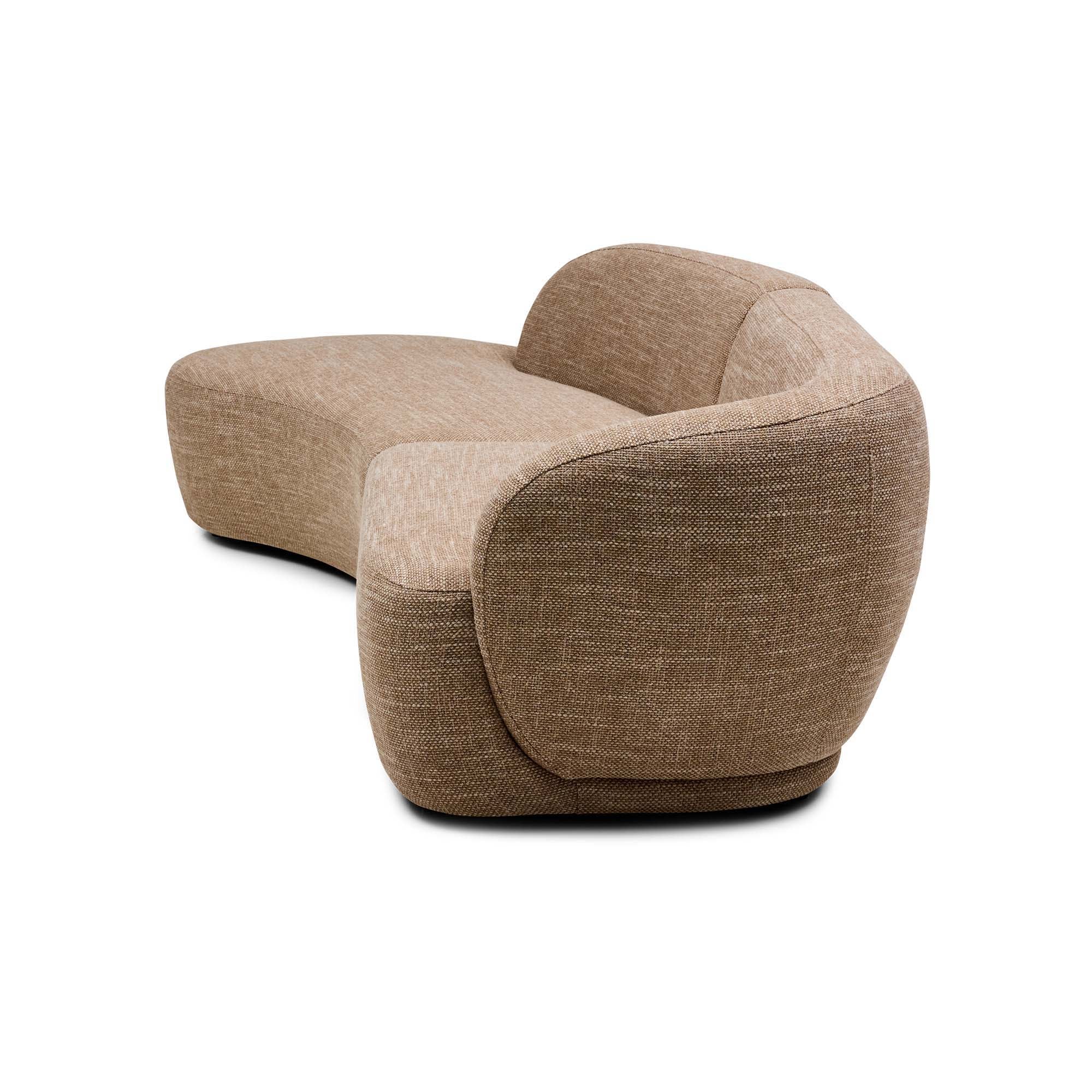 Lune Modular Sofa Left Woodsmoke