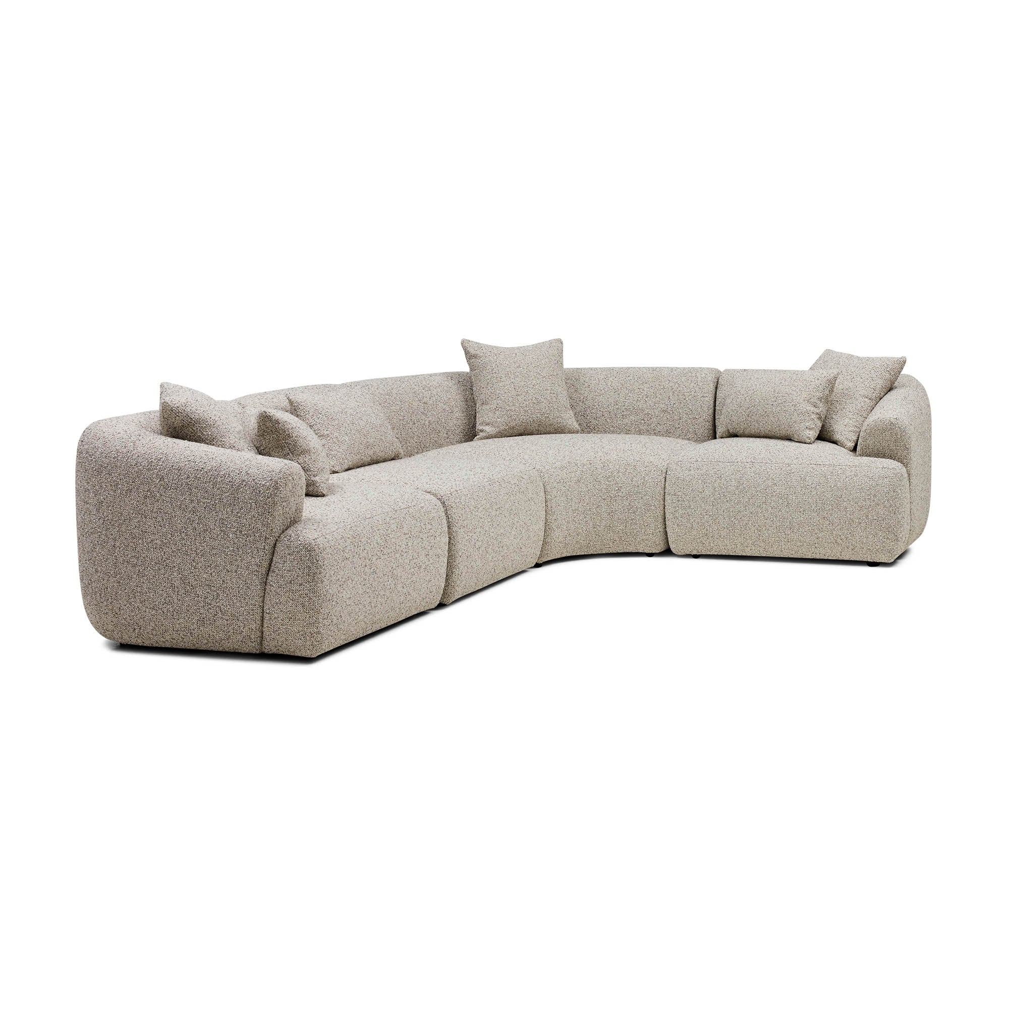 Harris Modular Sofa Moonstone 4 Seat Corner