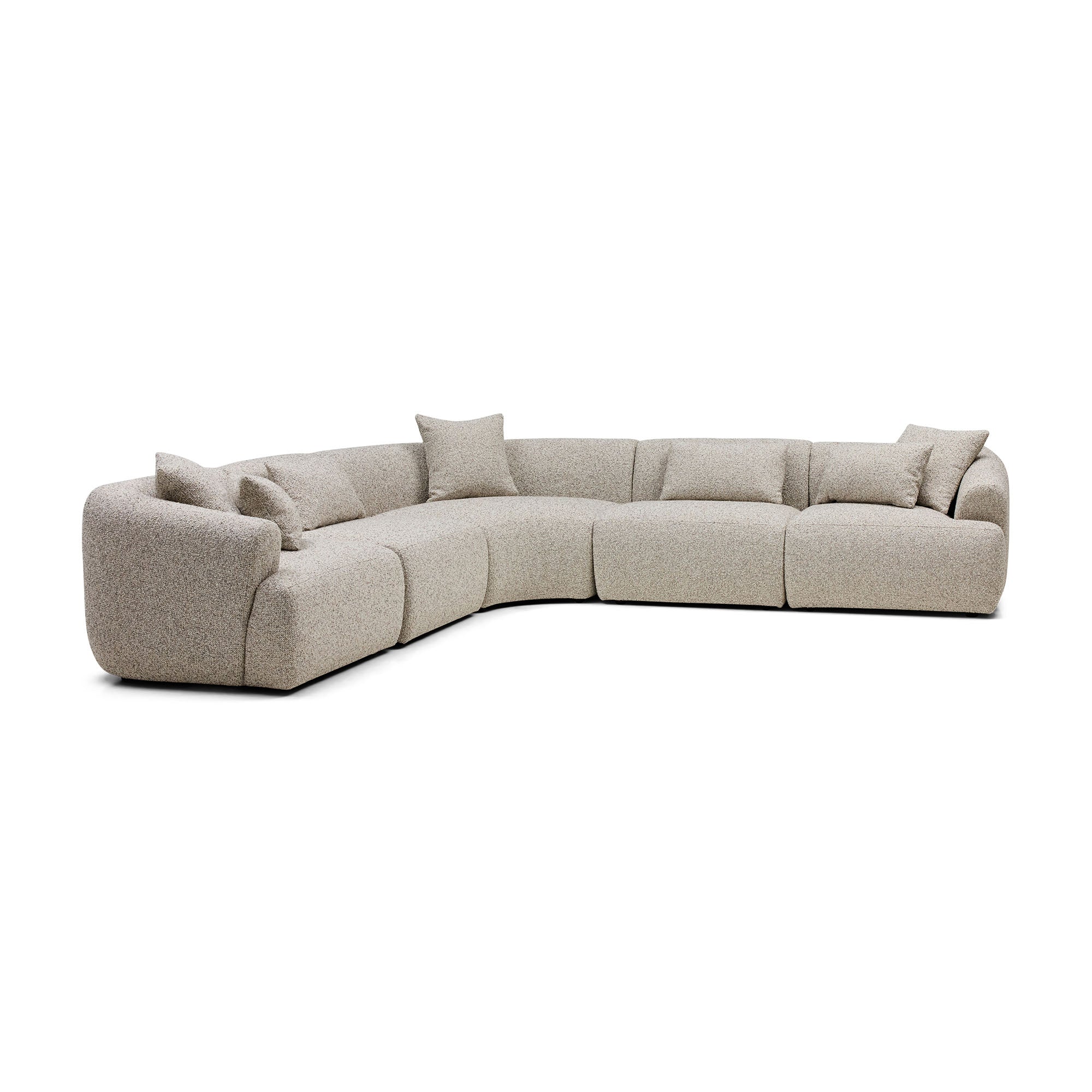 Harris Modular Sofa Moonstone 5 Seat Corner