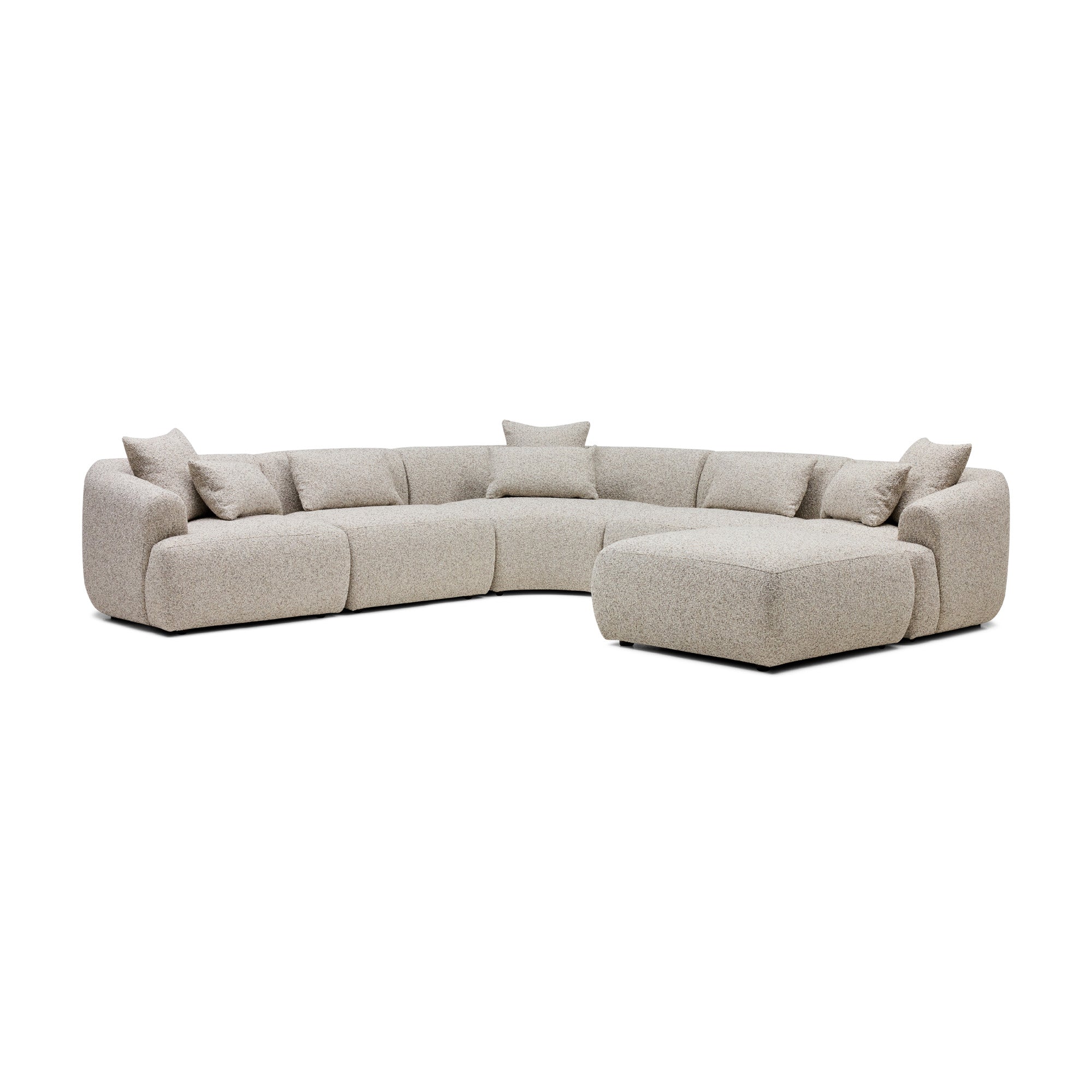 Harris Modular Sofa Moonstone 5 Seat Corner