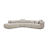 Harris Modular Sofa Moonstone 4 Seat Left Chaise