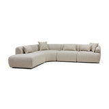 Harris Modular Sofa Moonstone 4 Seat Left Chaise