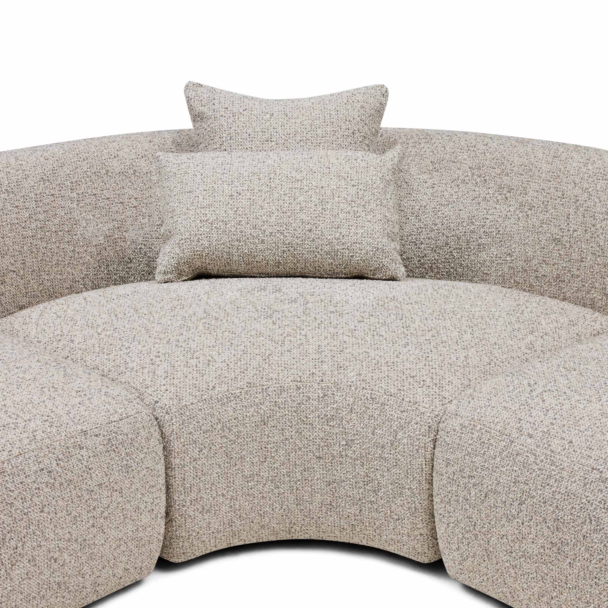 Harris Modular Sofa Moonstone 4 Seat Left Chaise