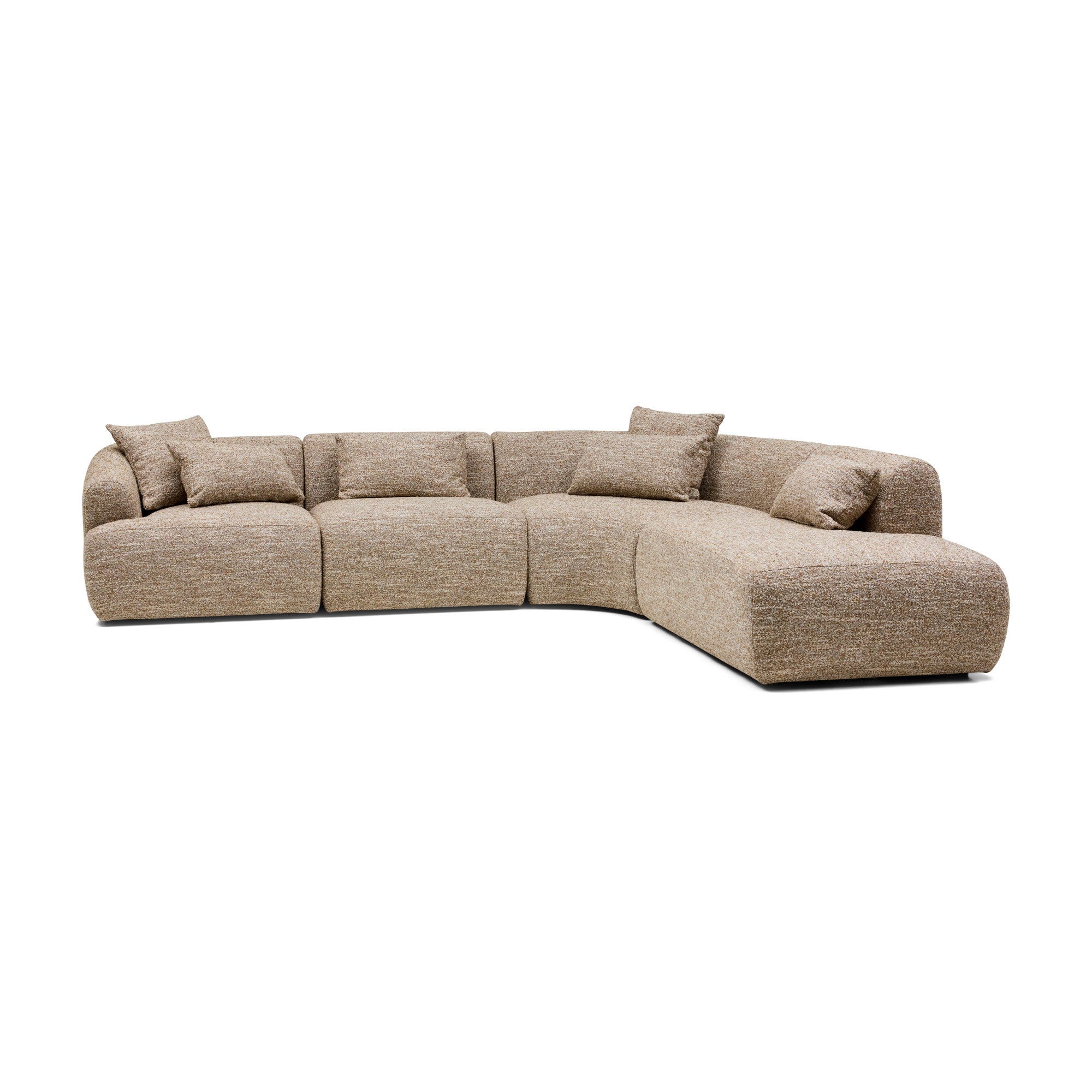 Harris Modular Sofa Desert 4 Seat Right Chaise