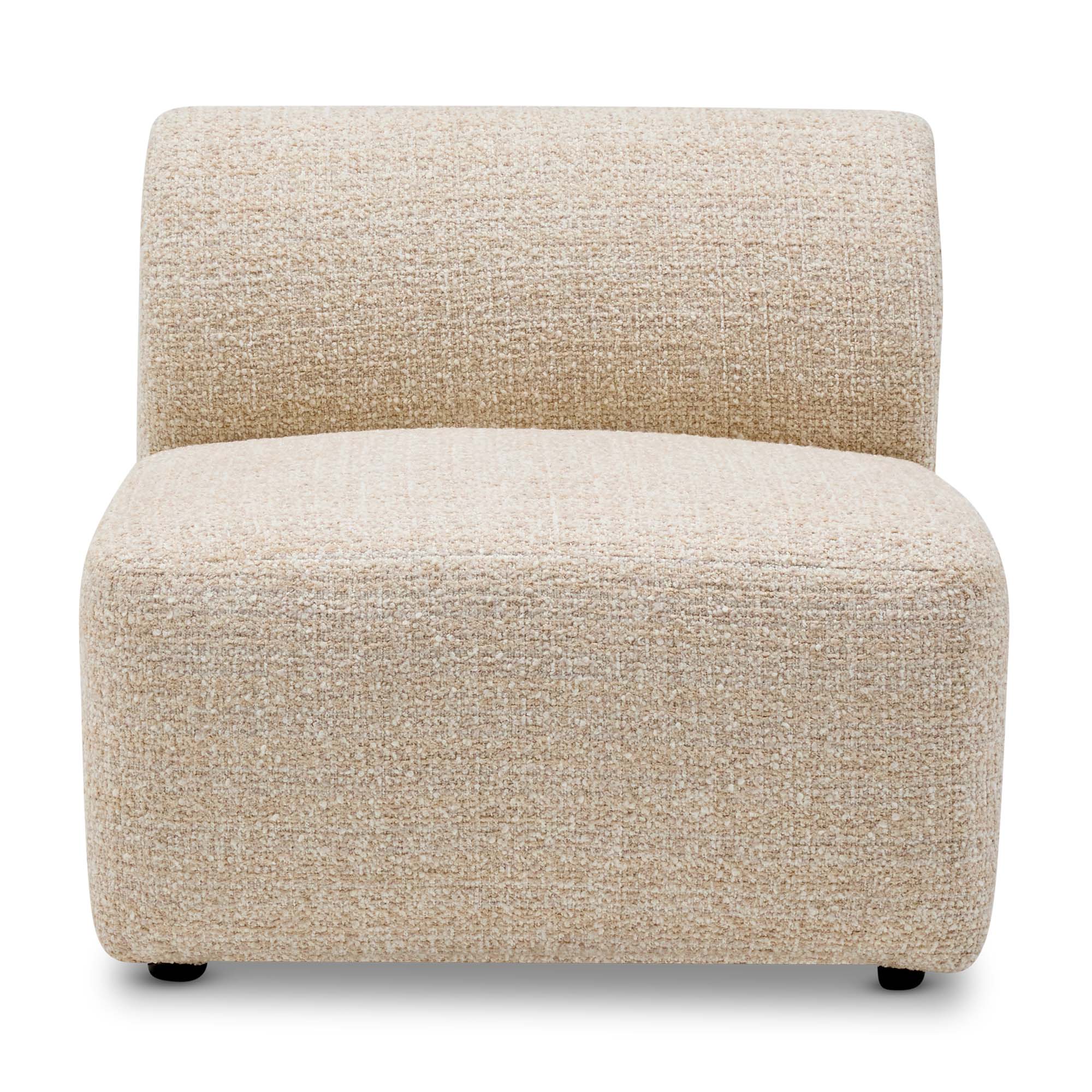 Olivia Modular Sofa Chair Greige Pebble