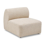 Olivia Modular Sofa Chair Greige Pebble