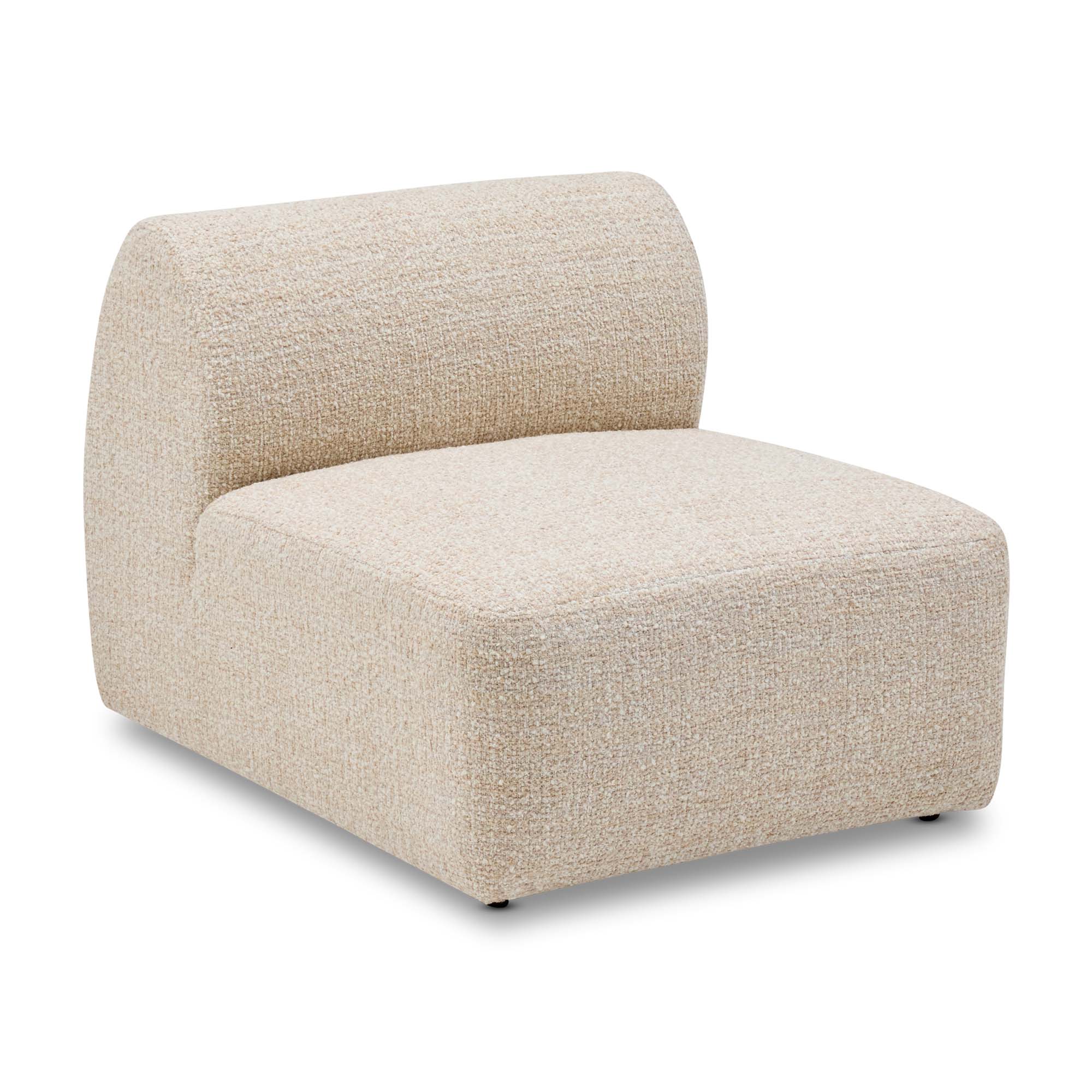 Olivia Modular Sofa Chair Greige Pebble