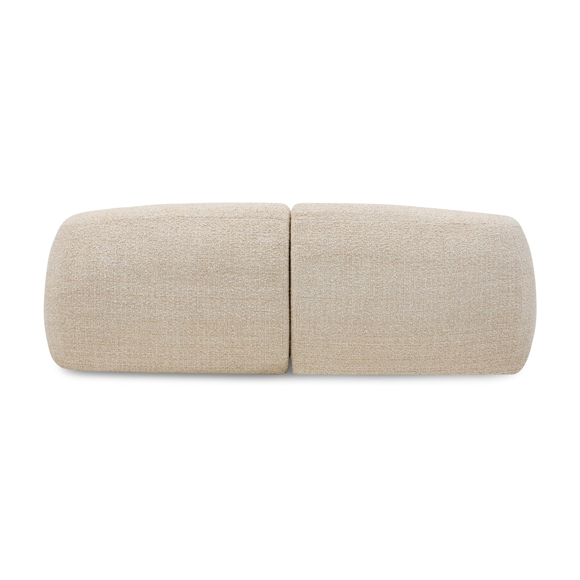 Olivia Modular Sofa Greige Pebble 2 Seat